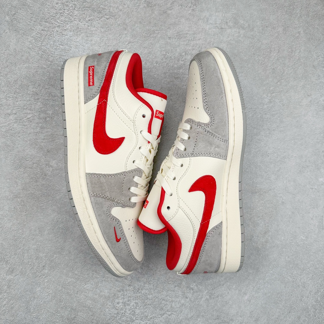 图片[3]-Air Jordan AJ1 Low 低帮系列定制配色SJ9950-024 原厂内置气垫魔块 A模大底 头层小牛皮 鞋舌AJ原厂专用牛津布+AJ专用反口珍珠布+原厂无杂质高弹内里海棉+特殊封边弹力鞋带 尺码：36 36.5 37.5 38 38.5 39 40 40.5 41 42 42.5 43 44 44.5 45 46-选品中心