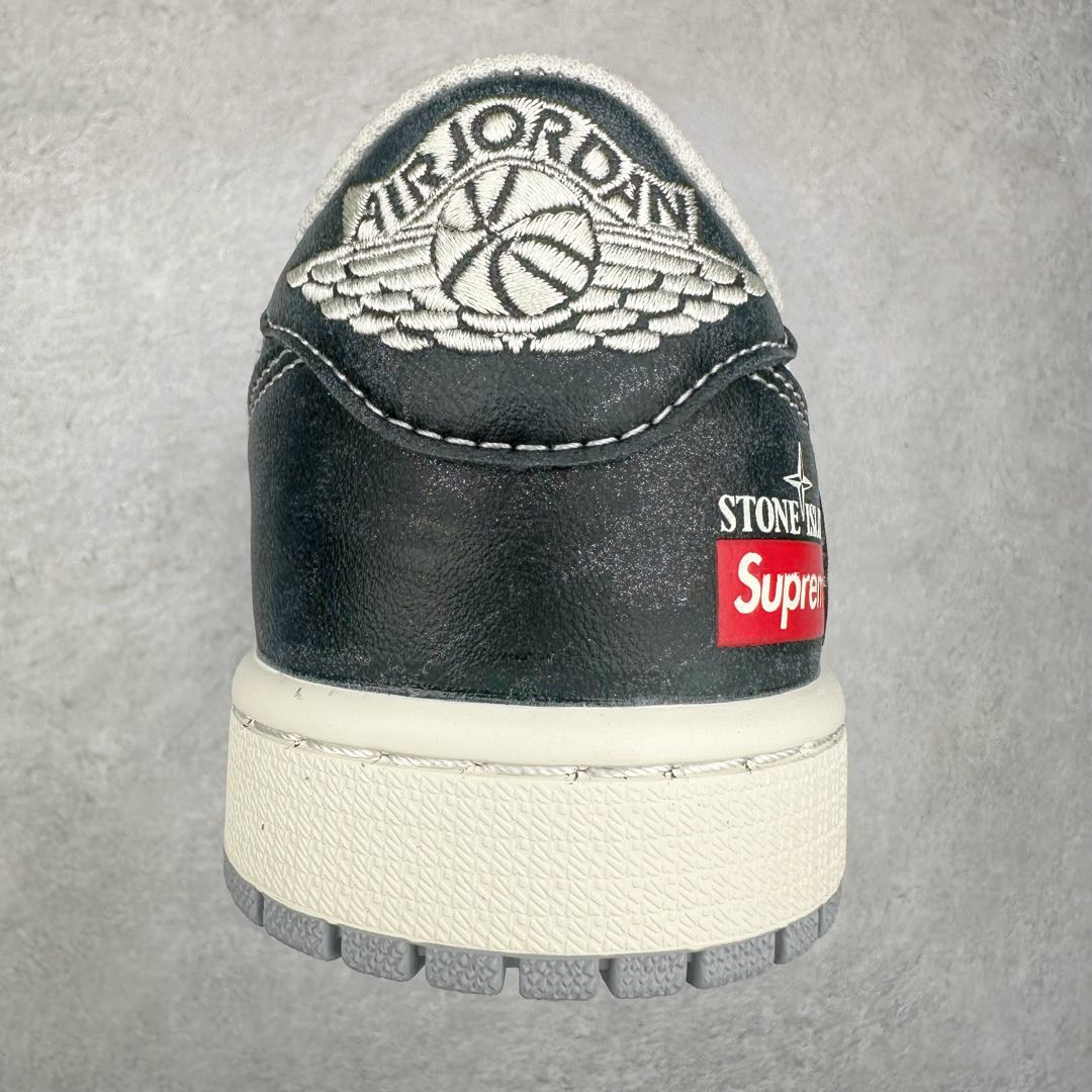 图片[8]-TS x Air Jordan AJ1 Low 倒钩低帮联名定制配色 DM7866-050 原厂内置气垫魔块 A模大底 头层小牛皮 鞋舌AJ原厂专用牛津布+AJ专用反口珍珠布+原厂无杂质高弹内里海棉+特殊封边弹力鞋带 尺码：36 36.5 37.5 38 38.5 39 40 40.5 41 42 42.5 43 44 44.5 45 46 47.5-选品中心