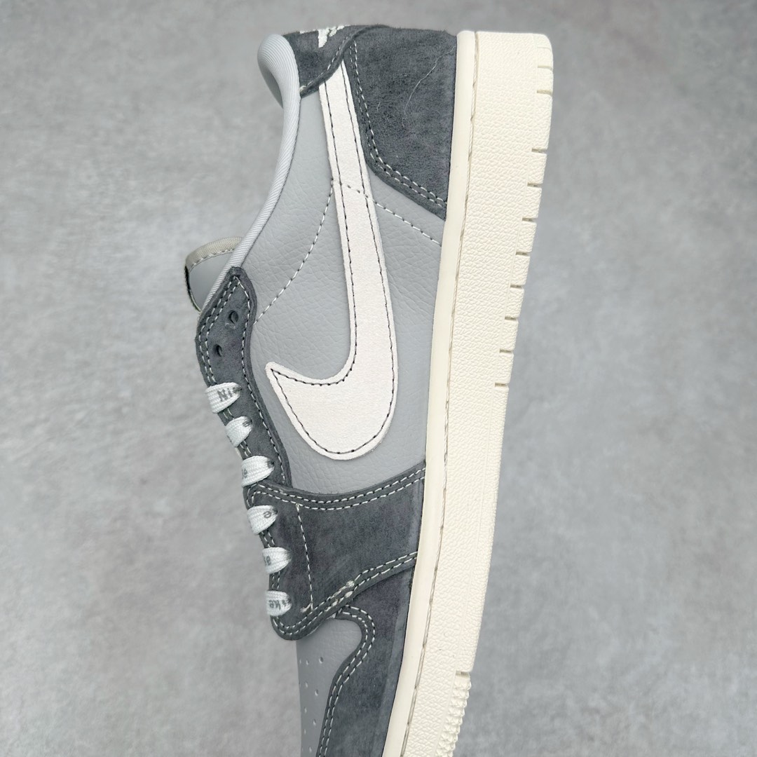 图片[7]-TS x Air Jordan AJ1 Low 倒钩低帮联名定制配色 CF3688-055 原厂内置气垫魔块 A模大底 头层小牛皮 鞋舌AJ原厂专用牛津布+AJ专用反口珍珠布+原厂无杂质高弹内里海棉+特殊封边弹力鞋带 尺码：36 36.5 37.5 38 38.5 39 40 40.5 41 42 42.5 43 44 44.5 45 46 47.5-选品中心