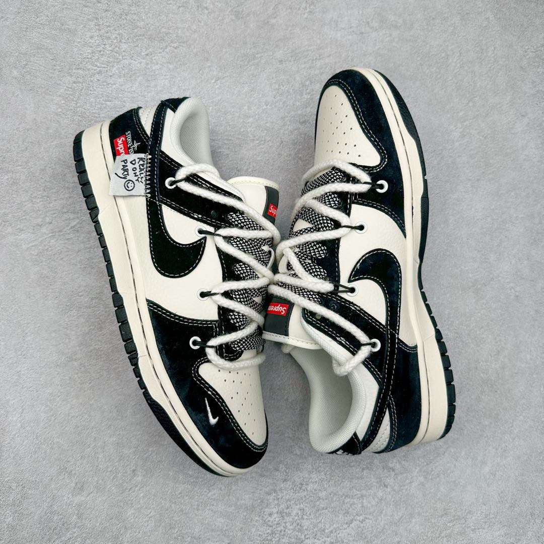 图片[3]-NK Dunk Low 定制配色YX5066-202 大厂出品 极力推荐 原装头层材料 独家版型蒸餾加工帶來的是更好的视觉和脚感体验大厂纯原品质出货 清洁度 电绣工艺 皮料切割干净无任何毛边 细节完美 尺码：36 36.5 37.5 38 38.5 39 40 40.5 41 42 42.5 43 44 44.5 45-选品中心