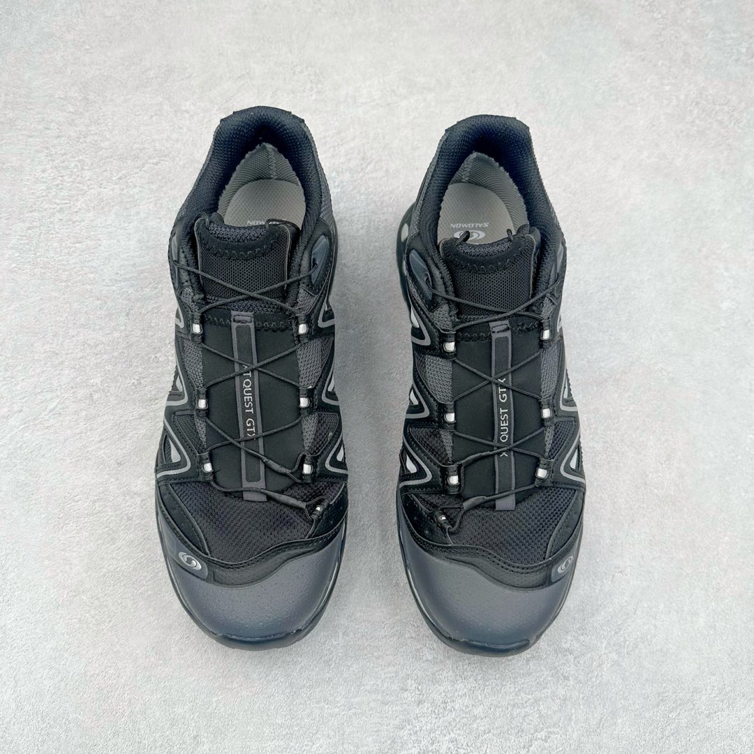 图片[2]-＃GD Salomon XT-QUEST ADV 萨洛蒙潮流越野机能户外功能鞋 纯原外贸平台特供订单 耗时半年巨作 全套原纸板楦头开发 原厂特供网布配套加持 确保原汁原味 完美呈现版型 原档数据独家私模五层组合大底 男女鞋同步官方开发至46.5 原装Ortholite轻量化鞋垫 中底布带钢印编号 原厂TPU锁扣 进口港宝加持 后跟自然饱满 还原公司包裹性 基于 SALOMON 初代 XT 鞋身造型并搭载 4D ADVANCED CHASSIS™ 大底打造而成 为这款 XT-QUEST 带来了多项足部控制与保护等功能性 如在运动过程中控制左右晃动的过程而提高稳定性、改善长途越野过程中足中到足尖的过渡、提高感知岩石的精确度以抵抗尖锐物体对脚底的伤害以及采用动态缓冲来增强穿着舒适感 从而减轻疲劳感 使 XT-QUEST 成为一双舒适且安全的户外之履 尺码：36 36.5 37.5 38 38.5 39 40 40.5 41 42 42.5 43 44 44.5 45 46 46.5-选品中心