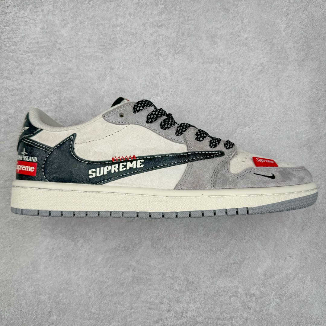 TS x Air Jordan AJ1 Low 倒钩低帮联名定制配色 DM7866-050 原厂内置气垫魔块 A模大底 头层小牛皮 鞋舌AJ原厂专用牛津布+AJ专用反口珍珠布+原厂无杂质高弹内里海棉+特殊封边弹力鞋带 尺码:36 36.5 37.5 38 38.5 39 40 40.5 41 42 42.5 43 44 44.5 45 46 47.5-选品中心