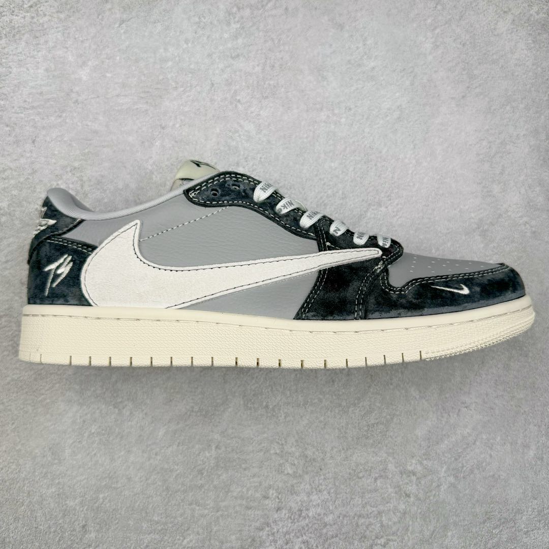 TS x Air Jordan AJ1 Low 倒钩低帮联名定制配色 CF3688-055 原厂内置气垫魔块 A模大底 头层小牛皮 鞋舌AJ原厂专用牛津布+AJ专用反口珍珠布+原厂无杂质高弹内里海棉+特殊封边弹力鞋带 尺码:36 36.5 37.5 38 38.5 39 40 40.5 41 42 42.5 43 44 44.5 45 46 47.5-选品中心