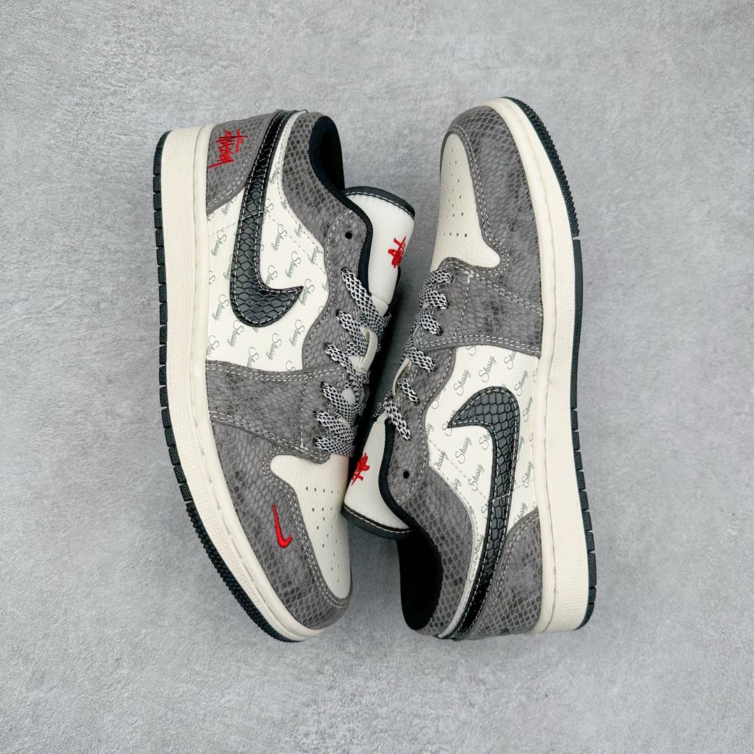 图片[3]-TS x Air Jordan AJ1 Low 倒钩低帮联名定制配色 FC1688-202 原厂内置气垫魔块 A模大底 头层小牛皮 鞋舌AJ原厂专用牛津布+AJ专用反口珍珠布+原厂无杂质高弹内里海棉+特殊封边弹力鞋带 尺码：36 36.5 37.5 38 38.5 39 40 40.5 41 42 42.5 43 44 44.5 45 46 47.5-选品中心