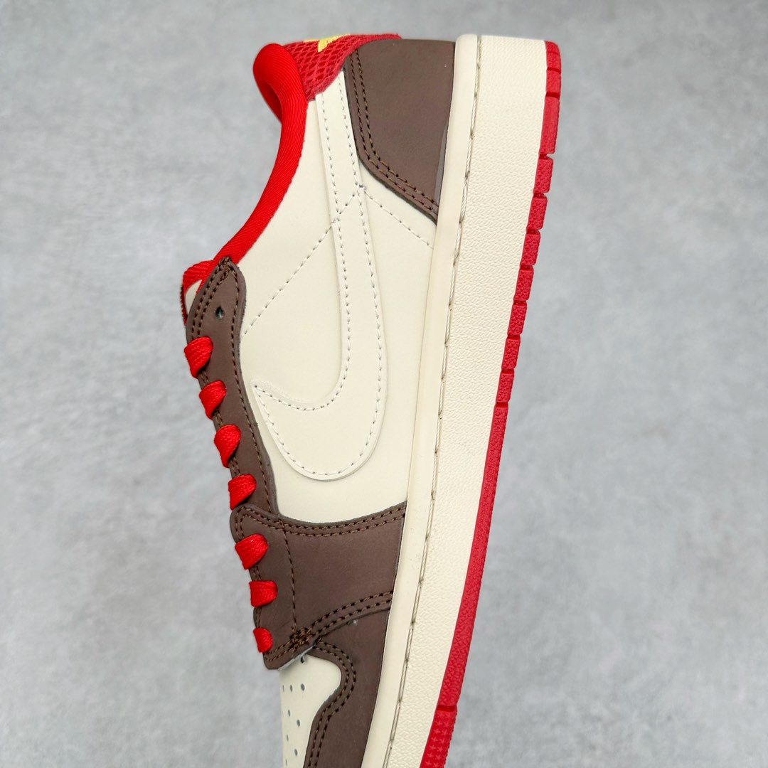 图片[7]-TS x Air Jordan AJ1 Low 倒钩低帮联名定制配色 CH6336-020 原厂内置气垫魔块 A模大底 头层小牛皮 鞋舌AJ原厂专用牛津布+AJ专用反口珍珠布+原厂无杂质高弹内里海棉+特殊封边弹力鞋带 尺码：36 36.5 37.5 38 38.5 39 40 40.5 41 42 42.5 43 44 44.5 45 46 47.5-选品中心