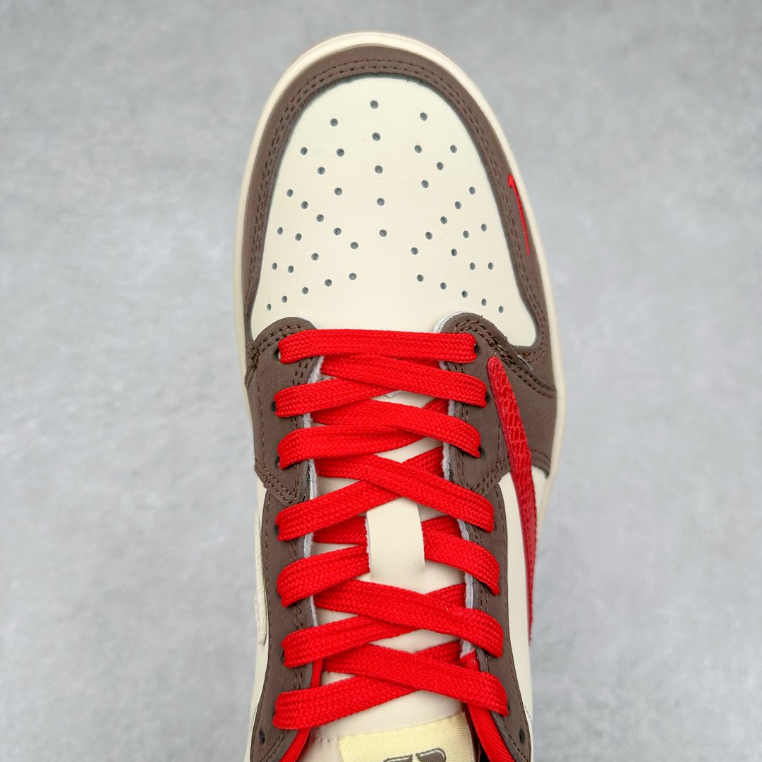 图片[4]-TS x Air Jordan AJ1 Low 倒钩低帮联名定制配色 CH6336-020 原厂内置气垫魔块 A模大底 头层小牛皮 鞋舌AJ原厂专用牛津布+AJ专用反口珍珠布+原厂无杂质高弹内里海棉+特殊封边弹力鞋带 尺码：36 36.5 37.5 38 38.5 39 40 40.5 41 42 42.5 43 44 44.5 45 46 47.5-选品中心