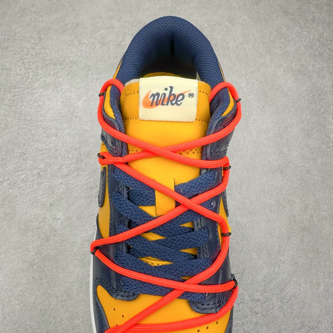 图片[5]-＃纯原福利 Off-White™ x NK Dunk Low OW联名 三色 Pnme Asia贝利原厂皮料加持 全套原楦原模倾力打造完美版型 独家原厂航空铝磨具打磨大底 鞋头坡度75° 极致还原 无解鞋型 原盒原装配套 圈内天花板工艺 原厂冲刀 超高清洁度 全鞋零毛边皮料切割 采用原厂百宏鞋带以及原厂百宏织唛舌标 鞋带孔收紧绳长度 足以区分市面口嗨版本 原厂油墨 色泽亮度 高频效果一致 原厂拉帮工艺 针距密度一致 一针一线自然拉伸不弯曲 青岛定制原装标几率过验 尺码：36 36.5 37.5 38 38.5 39 40 40.5 41 42 42.5 43 44 44.5 45 46 47.5-选品中心