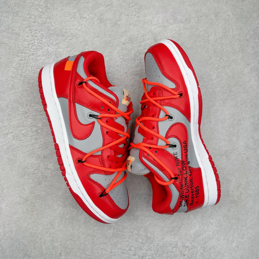 图片[3]-＃纯原福利 Off-White™ x NK Dunk Low OW联名 三色 Pnme Asia贝利原厂皮料加持 全套原楦原模倾力打造完美版型 独家原厂航空铝磨具打磨大底 鞋头坡度75° 极致还原 无解鞋型 原盒原装配套 圈内天花板工艺 原厂冲刀 超高清洁度 全鞋零毛边皮料切割 采用原厂百宏鞋带以及原厂百宏织唛舌标 鞋带孔收紧绳长度 足以区分市面口嗨版本 原厂油墨 色泽亮度 高频效果一致 原厂拉帮工艺 针距密度一致 一针一线自然拉伸不弯曲 青岛定制原装标几率过验 尺码：36 36.5 37.5 38 38.5 39 40 40.5 41 42 42.5 43 44 44.5 45 46 47.5-选品中心