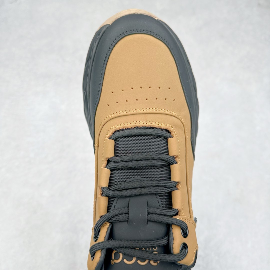 图片[4]-Ecco爱步男鞋新款运动鞋 跑鞋厚底增高老爹鞋 驱动系列全新款式 拼色拼接鞋面 时尚有型 牛皮与纺织品拼接 脚感舒适 出街有型 贴心套脚系带设计 舒适包裹双足 柔软细腻，亲肤透气 以摩托车粗犷胎纹为灵感 PU大底提供牵引性和支撑性 耐磨防滑提升稳定性 轻盈鞋底 舒适耐穿 户外出行 肆意洒脱 尺码：38 39 40 41 42 43 44（皮鞋码）-选品中心