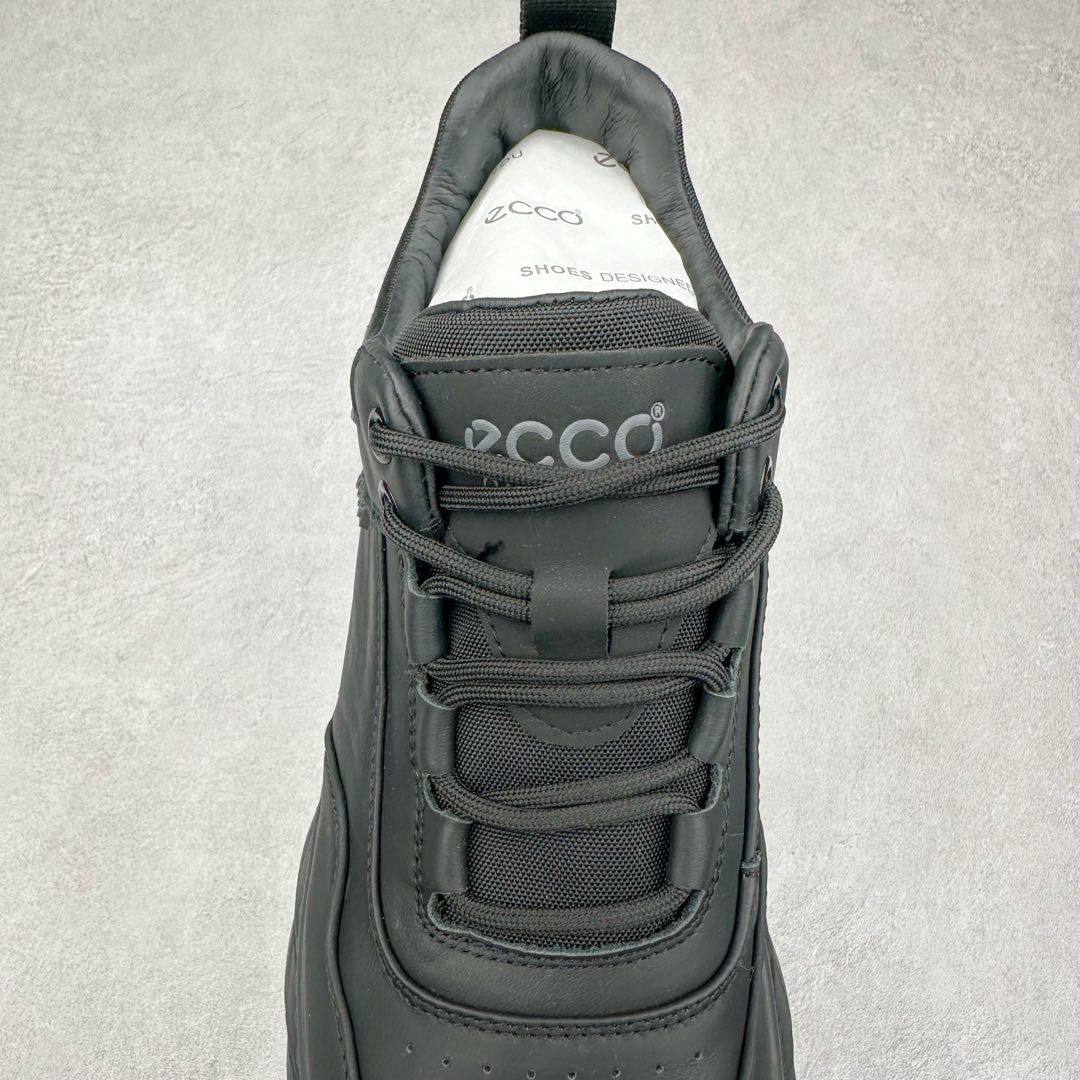 图片[5]-Ecco爱步男鞋新款运动鞋 跑鞋厚底增高老爹鞋 驱动系列全新款式 拼色拼接鞋面 时尚有型 牛皮与纺织品拼接 脚感舒适 出街有型 贴心套脚系带设计 舒适包裹双足 柔软细腻，亲肤透气 以摩托车粗犷胎纹为灵感 PU大底提供牵引性和支撑性 耐磨防滑提升稳定性 轻盈鞋底 舒适耐穿 户外出行 肆意洒脱 尺码：38 39 40 41 42 43 44（皮鞋码）-选品中心