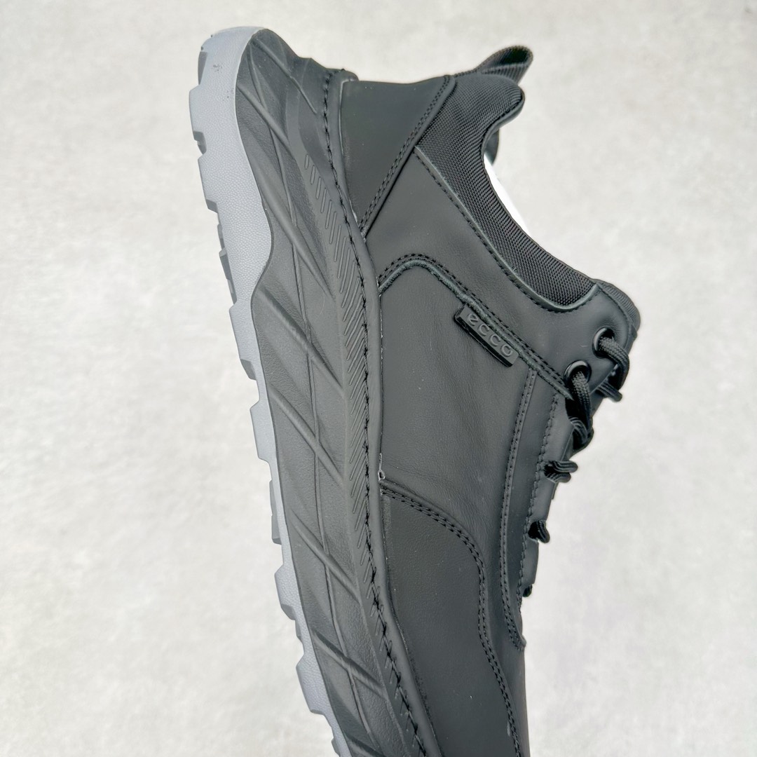 图片[6]-Ecco爱步男鞋新款运动鞋 跑鞋厚底增高老爹鞋 驱动系列全新款式 拼色拼接鞋面 时尚有型 牛皮与纺织品拼接 脚感舒适 出街有型 贴心套脚系带设计 舒适包裹双足 柔软细腻，亲肤透气 以摩托车粗犷胎纹为灵感 PU大底提供牵引性和支撑性 耐磨防滑提升稳定性 轻盈鞋底 舒适耐穿 户外出行 肆意洒脱 尺码：38 39 40 41 42 43 44（皮鞋码）-选品中心