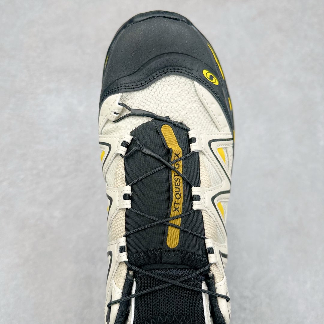 图片[4]-＃GD Salomon XT-QUEST ADV 萨洛蒙潮流越野机能户外功能鞋 纯原外贸平台特供订单 耗时半年巨作 全套原纸板楦头开发 原厂特供网布配套加持 确保原汁原味 完美呈现版型 原档数据独家私模五层组合大底 男女鞋同步官方开发至46.5 原装Ortholite轻量化鞋垫 中底布带钢印编号 原厂TPU锁扣 进口港宝加持 后跟自然饱满 还原公司包裹性 基于 SALOMON 初代 XT 鞋身造型并搭载 4D ADVANCED CHASSIS™ 大底打造而成 为这款 XT-QUEST 带来了多项足部控制与保护等功能性 如在运动过程中控制左右晃动的过程而提高稳定性、改善长途越野过程中足中到足尖的过渡、提高感知岩石的精确度以抵抗尖锐物体对脚底的伤害以及采用动态缓冲来增强穿着舒适感 从而减轻疲劳感 使 XT-QUEST 成为一双舒适且安全的户外之履 尺码：36 36.5 37.5 38 38.5 39 40 40.5 41 42 42.5 43 44 44.5 45 46 46.5-选品中心