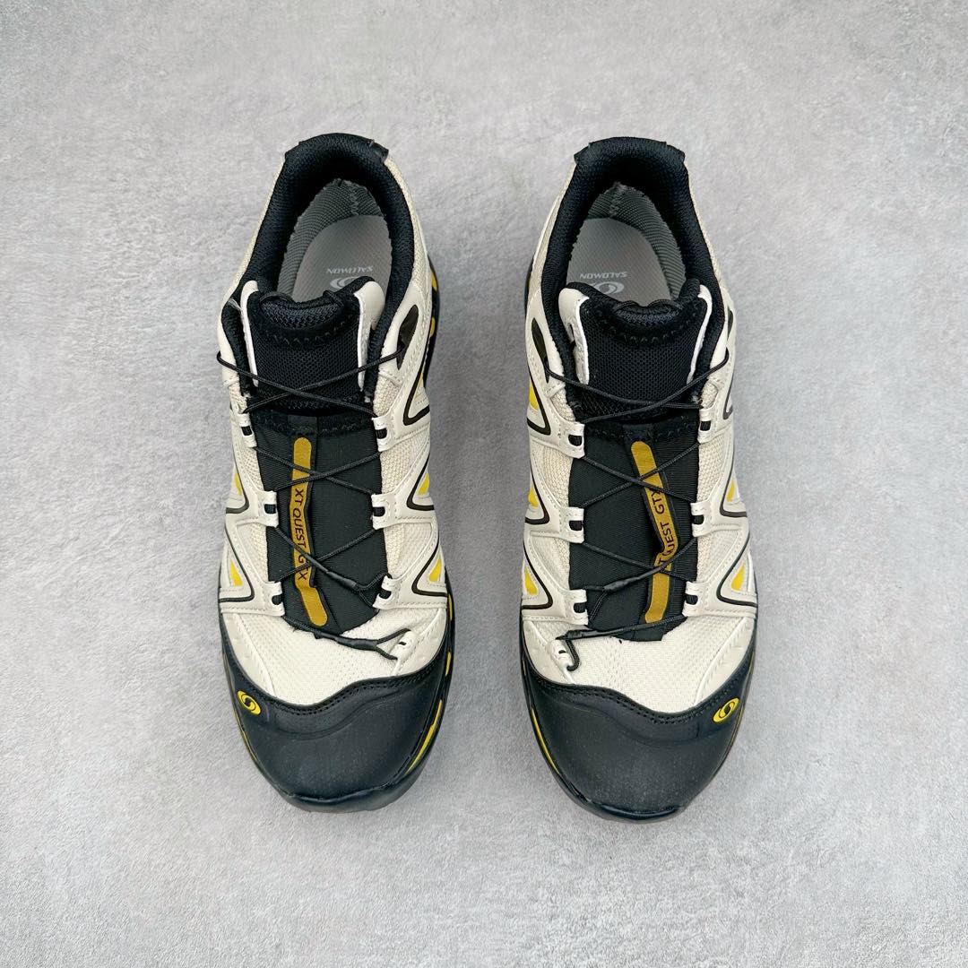 图片[2]-＃GD Salomon XT-QUEST ADV 萨洛蒙潮流越野机能户外功能鞋 纯原外贸平台特供订单 耗时半年巨作 全套原纸板楦头开发 原厂特供网布配套加持 确保原汁原味 完美呈现版型 原档数据独家私模五层组合大底 男女鞋同步官方开发至46.5 原装Ortholite轻量化鞋垫 中底布带钢印编号 原厂TPU锁扣 进口港宝加持 后跟自然饱满 还原公司包裹性 基于 SALOMON 初代 XT 鞋身造型并搭载 4D ADVANCED CHASSIS™ 大底打造而成 为这款 XT-QUEST 带来了多项足部控制与保护等功能性 如在运动过程中控制左右晃动的过程而提高稳定性、改善长途越野过程中足中到足尖的过渡、提高感知岩石的精确度以抵抗尖锐物体对脚底的伤害以及采用动态缓冲来增强穿着舒适感 从而减轻疲劳感 使 XT-QUEST 成为一双舒适且安全的户外之履 尺码：36 36.5 37.5 38 38.5 39 40 40.5 41 42 42.5 43 44 44.5 45 46 46.5-选品中心