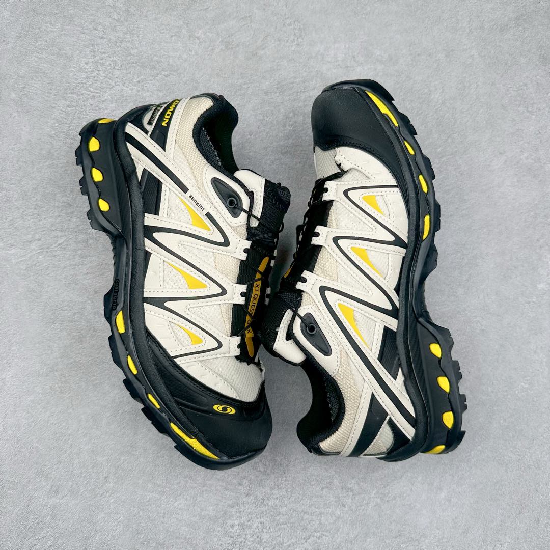 图片[3]-＃GD Salomon XT-QUEST ADV 萨洛蒙潮流越野机能户外功能鞋 纯原外贸平台特供订单 耗时半年巨作 全套原纸板楦头开发 原厂特供网布配套加持 确保原汁原味 完美呈现版型 原档数据独家私模五层组合大底 男女鞋同步官方开发至46.5 原装Ortholite轻量化鞋垫 中底布带钢印编号 原厂TPU锁扣 进口港宝加持 后跟自然饱满 还原公司包裹性 基于 SALOMON 初代 XT 鞋身造型并搭载 4D ADVANCED CHASSIS™ 大底打造而成 为这款 XT-QUEST 带来了多项足部控制与保护等功能性 如在运动过程中控制左右晃动的过程而提高稳定性、改善长途越野过程中足中到足尖的过渡、提高感知岩石的精确度以抵抗尖锐物体对脚底的伤害以及采用动态缓冲来增强穿着舒适感 从而减轻疲劳感 使 XT-QUEST 成为一双舒适且安全的户外之履 尺码：36 36.5 37.5 38 38.5 39 40 40.5 41 42 42.5 43 44 44.5 45 46 46.5-选品中心