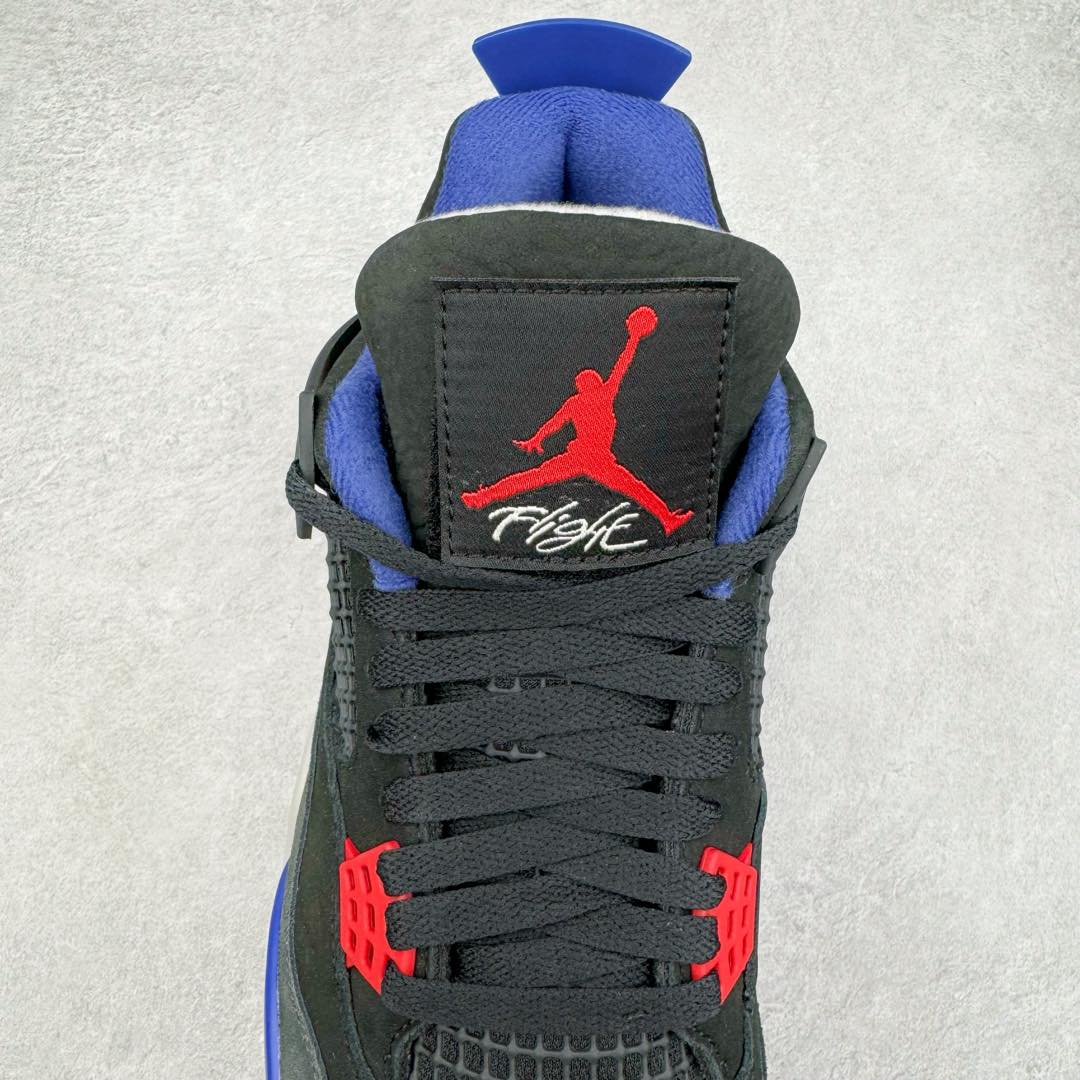 图片[5]-＃DT/R1纯原 Air Jordan AJ4 Rare Air Laser 黑蓝红 FV5029-003 原鞋开发原楦原纸板同源开发 完美呈现乔4的版型 内侧正确双色网格 还原细节 原厂皮料 正确气垫颜色 正确网格工艺 正确拉帮工艺 全鞋原装材料制作 原档案原模具打造 支持全方位与正品对比 尺码：40 40.5 41 42 42.5 43 44 44.5 45 46 47.5 48.5-选品中心