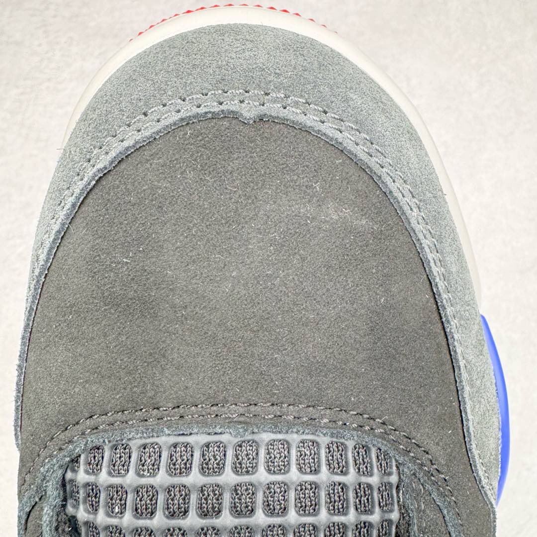 图片[12]-＃DT/R1纯原 Air Jordan AJ4 Rare Air Laser 黑蓝红 FV5029-003 原鞋开发原楦原纸板同源开发 完美呈现乔4的版型 内侧正确双色网格 还原细节 原厂皮料 正确气垫颜色 正确网格工艺 正确拉帮工艺 全鞋原装材料制作 原档案原模具打造 支持全方位与正品对比 尺码：40 40.5 41 42 42.5 43 44 44.5 45 46 47.5 48.5-选品中心