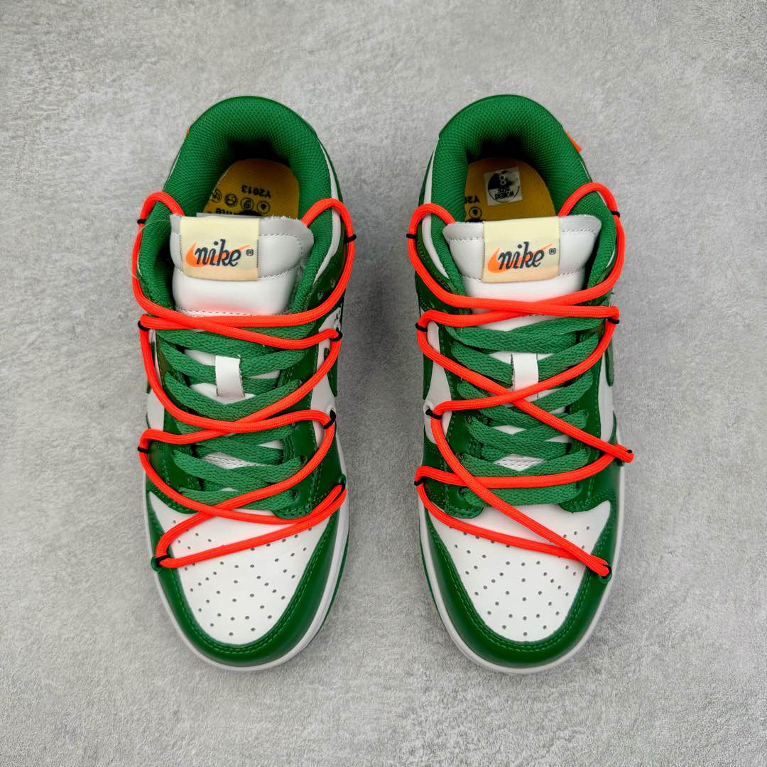 图片[2]-＃纯原福利 Off-White™ x NK Dunk Low OW联名 三色 Pnme Asia贝利原厂皮料加持 全套原楦原模倾力打造完美版型 独家原厂航空铝磨具打磨大底 鞋头坡度75° 极致还原 无解鞋型 原盒原装配套 圈内天花板工艺 原厂冲刀 超高清洁度 全鞋零毛边皮料切割 采用原厂百宏鞋带以及原厂百宏织唛舌标 鞋带孔收紧绳长度 足以区分市面口嗨版本 原厂油墨 色泽亮度 高频效果一致 原厂拉帮工艺 针距密度一致 一针一线自然拉伸不弯曲 青岛定制原装标几率过验 尺码：36 36.5 37.5 38 38.5 39 40 40.5 41 42 42.5 43 44 44.5 45 46 47.5-选品中心