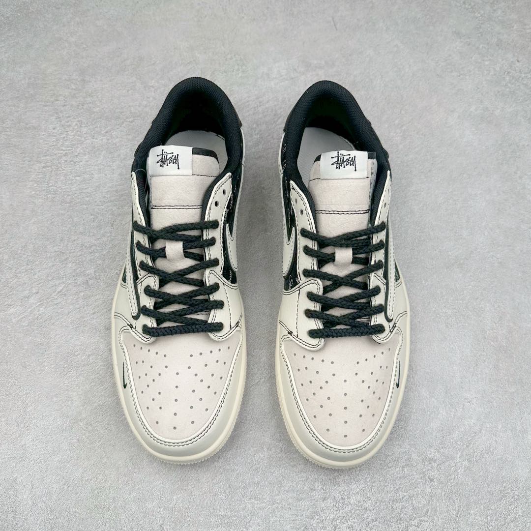 图片[2]-TS x Air Jordan AJ1 Low 倒钩低帮联名定制配色 SJ2068-121 原厂内置气垫魔块 A模大底 头层小牛皮 鞋舌AJ原厂专用牛津布+AJ专用反口珍珠布+原厂无杂质高弹内里海棉+特殊封边弹力鞋带 尺码：36 36.5 37.5 38 38.5 39 40 40.5 41 42 42.5 43 44 44.5 45 46 47.5-选品中心