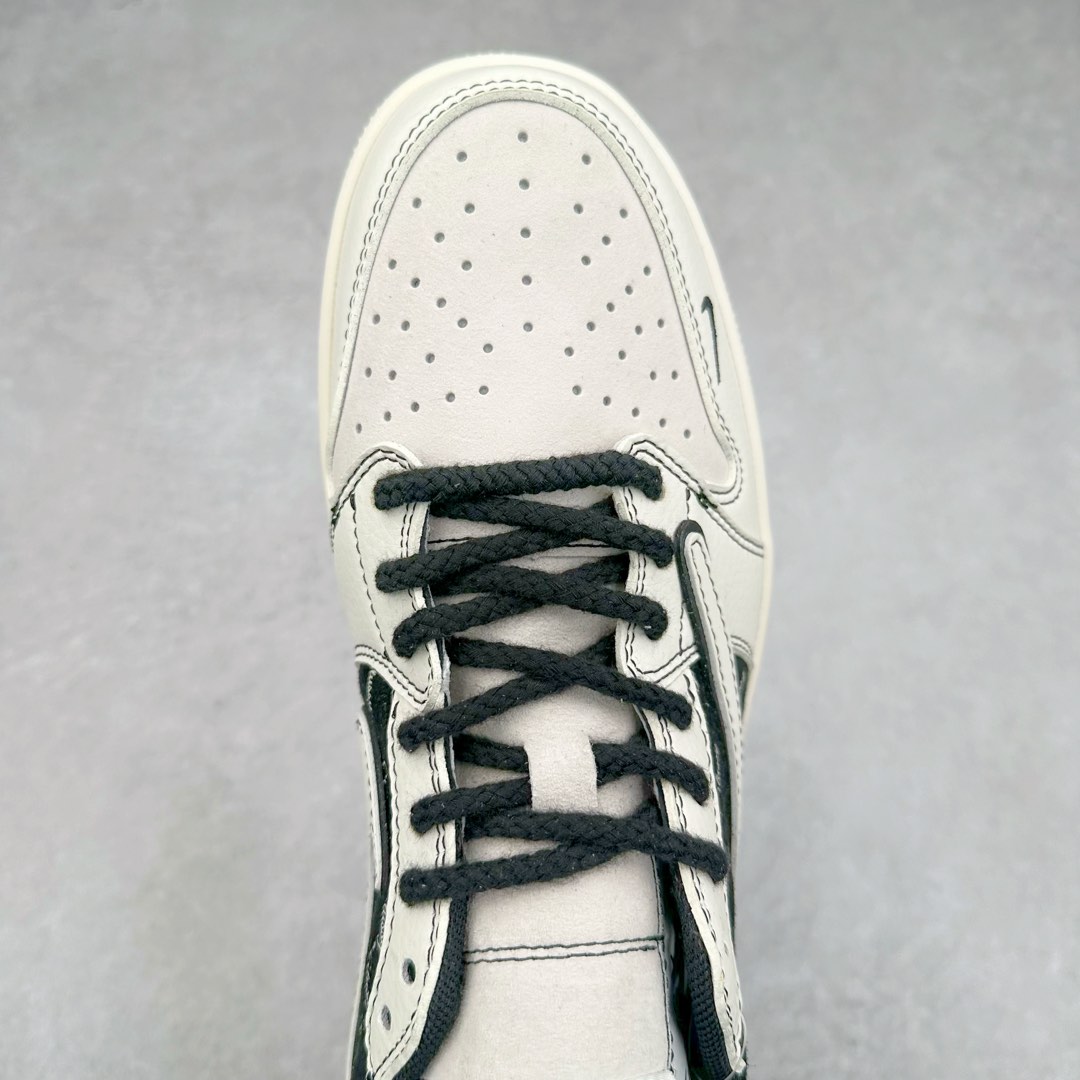 图片[4]-TS x Air Jordan AJ1 Low 倒钩低帮联名定制配色 SJ2068-121 原厂内置气垫魔块 A模大底 头层小牛皮 鞋舌AJ原厂专用牛津布+AJ专用反口珍珠布+原厂无杂质高弹内里海棉+特殊封边弹力鞋带 尺码：36 36.5 37.5 38 38.5 39 40 40.5 41 42 42.5 43 44 44.5 45 46 47.5-选品中心