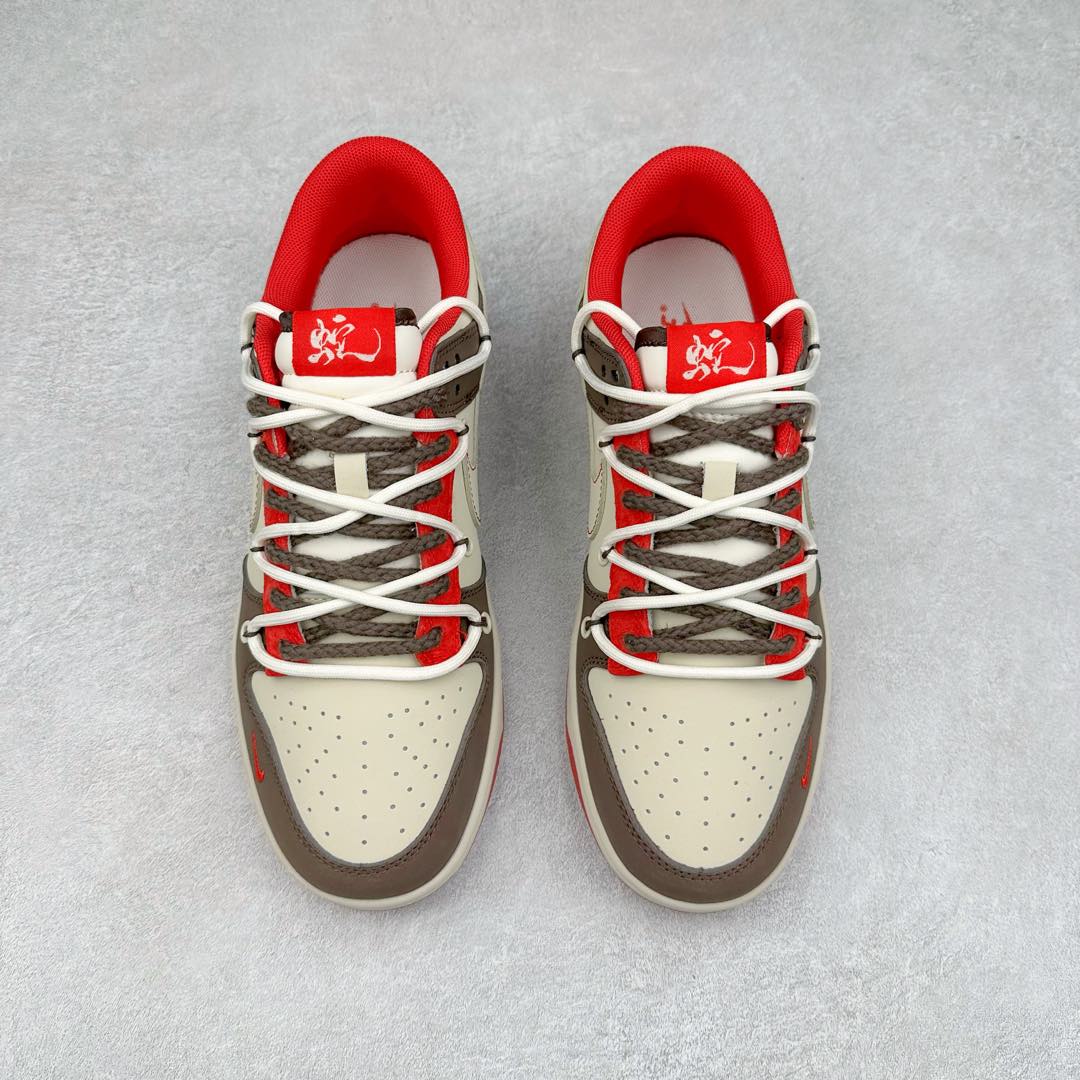 图片[2]-NK Dunk Low 定制配色 YX5066-268 大厂出品 极力推荐 原装头层材料 独家版型蒸餾加工帶來的是更好的视觉和脚感体验大厂纯原品质出货 清洁度 电绣工艺 皮料切割干净无任何毛边 细节完美 尺码：36 36.5 37.5 38 38.5 39 40 40.5 41 42 42.5 43 44 44.5 45-选品中心