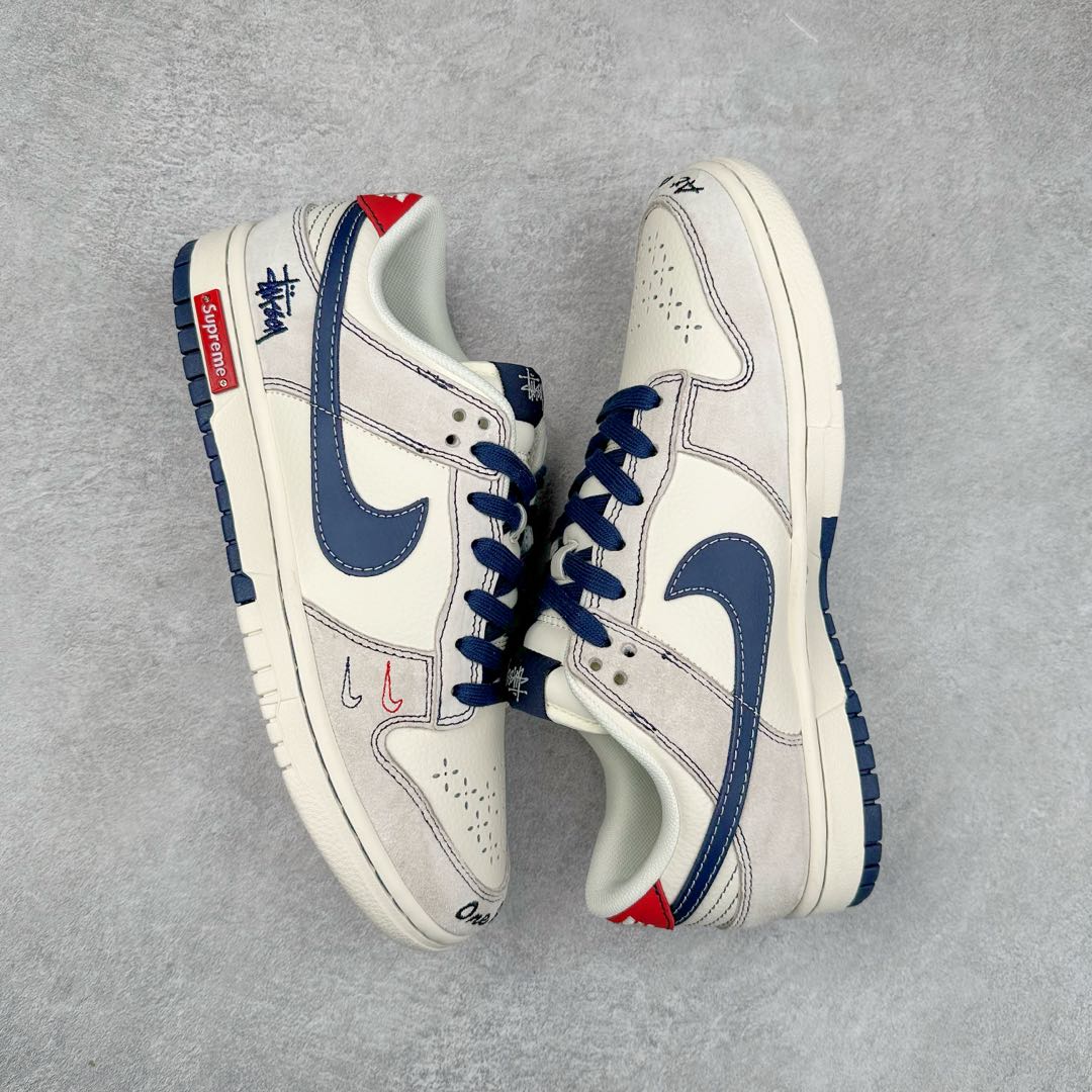 图片[3]-NK Dunk Low 定制配色 DM1089-032 大厂出品 极力推荐 原装头层材料 独家版型蒸餾加工帶來的是更好的视觉和脚感体验大厂纯原品质出货 清洁度 电绣工艺 皮料切割干净无任何毛边 细节完美 尺码：36 36.5 37.5 38 38.5 39 40 40.5 41 42 42.5 43 44 44.5 45-选品中心