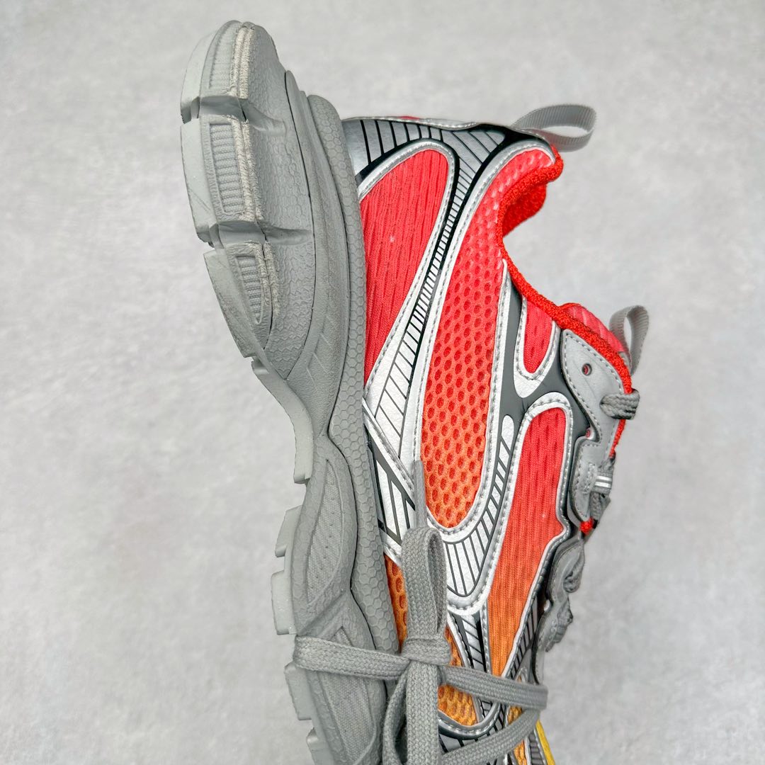 图片[6]-＃JC BALENCIAGA 3XL Sneakers 巴黎世家十代网布系带低帮走秀复古老爹鞋 全套原纸板楦头开发 最原汁原味的灵魂版型 全鞋荧光划线卡点 胶水把控整洁度追求极致完美 每一双都是工艺品 多重QC质检 超越公司货的品控标准 实实在在的免检产品 原盒原配 正确字体电绣 粗细、位置、大小正确 侧边TPU 透气孔匹配意产原版 正确分离大底 TPU软底 原版一致大底LOGO 立体感十足 原厂皮料水洗做旧 采购原厂网纱 不含皮革 网布材料和聚氨酯 磨损效果 鞋头边缘和后帮 Balenciaga 徽标 鞋面和后跟凸印尺码 鞋舌 3XL 橡胶品牌标识和反光细节 鞋帮拉袢和鞋舌拉祥 配反光细节 备用鞋带在鞋履前侧 可在穿着前取下 便于不同造型搭配 正常尺码 尺码：35 36 37 38 39 40 41 42 43 44 45 46-选品中心