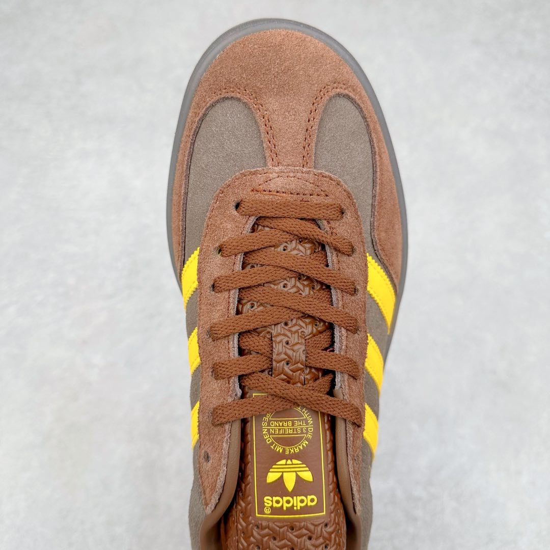 图片[4]-AD Gazelle Indoor Trainers 羚羊内训系列低帮复古百搭休闲运动德训风板鞋 JI2588 90年代经典的复刻版！自60年代以足球训练鞋面世以来,Gazelle就以其经典设计席卷全球。1991年版本的复刻,再造经典Gazelle。采用皮革打造,搭配浊色细节,让这款经典更加简约。尺码：36 36⅔ 37⅓ 38 38⅔ 39⅓ 40 40⅔ 41⅓ 42 42⅔ 43⅓ 44 45-选品中心