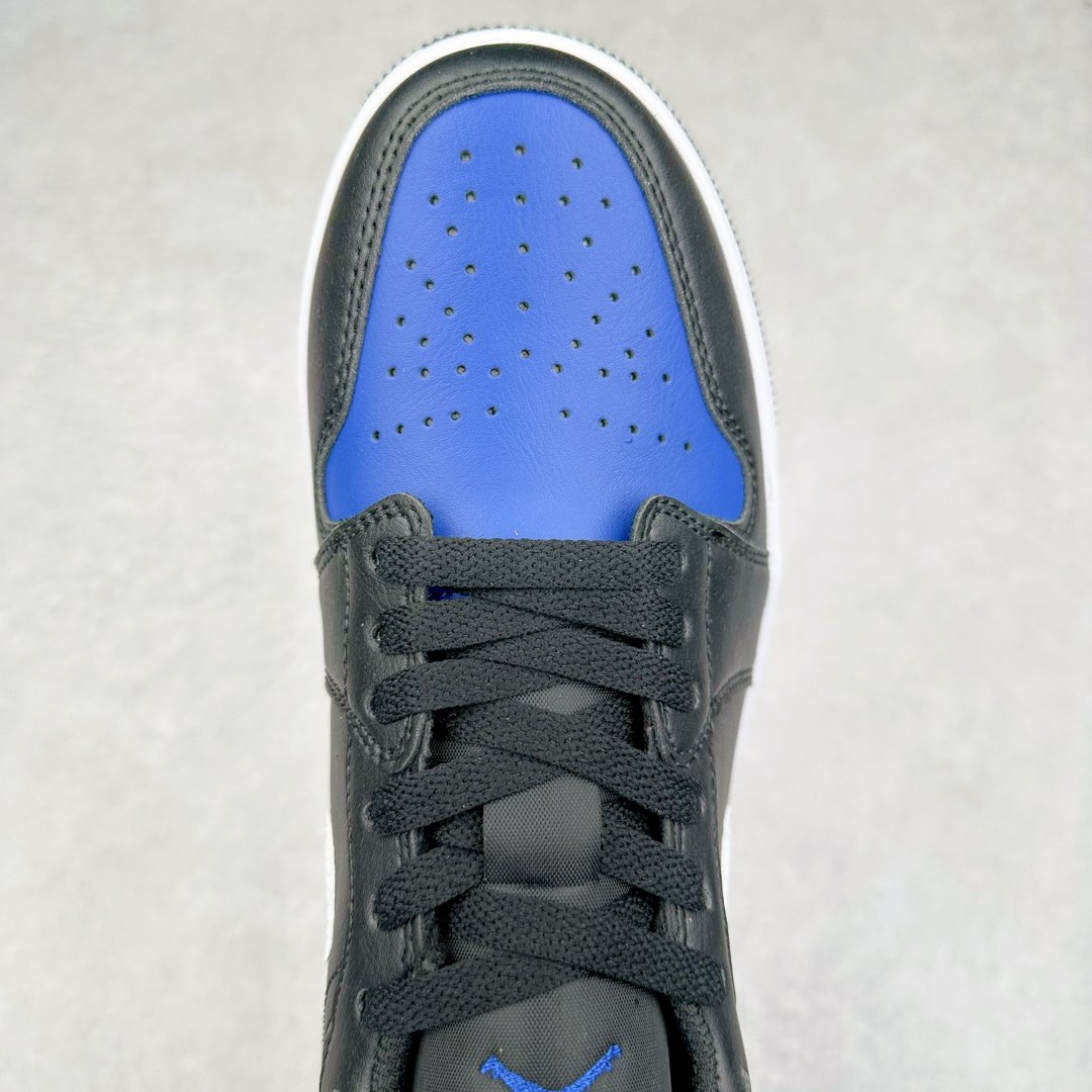 图片[4]-＃K版 Air Jordan AJ1 Low 低帮 黑蓝 553558-042 全新流水线出品 DT版本唯一平替选择 市场第二梯队最强版 全部原鞋开发 原楦原纸板开发 全鞋电脑针车 原厂内置全掌气垫 原盒内在原标 唯一Zp原版鞋带绑法 免检产品 全新2022版型 全头层皮料 完美零毛边处理 原厂配置全掌气垫 价格定位良心 几十个配色陆续出货 尺码：36 36.5 37.5 38 38.5 39 40 40.5 41 42 42.5 43 44 44.5 45 46 47.5-选品中心