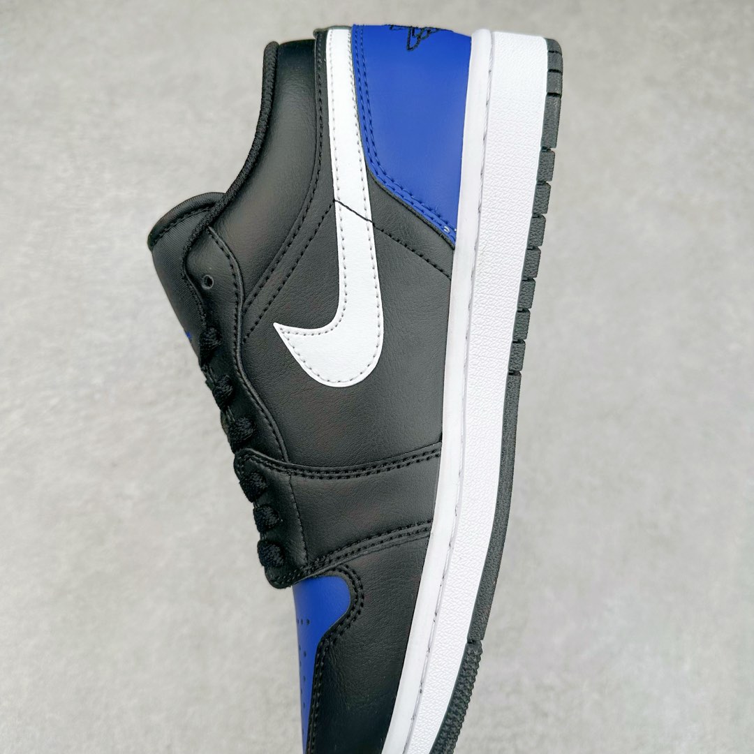 图片[7]-＃K版 Air Jordan AJ1 Low 低帮 黑蓝 553558-042 全新流水线出品 DT版本唯一平替选择 市场第二梯队最强版 全部原鞋开发 原楦原纸板开发 全鞋电脑针车 原厂内置全掌气垫 原盒内在原标 唯一Zp原版鞋带绑法 免检产品 全新2022版型 全头层皮料 完美零毛边处理 原厂配置全掌气垫 价格定位良心 几十个配色陆续出货 尺码：36 36.5 37.5 38 38.5 39 40 40.5 41 42 42.5 43 44 44.5 45 46 47.5-选品中心