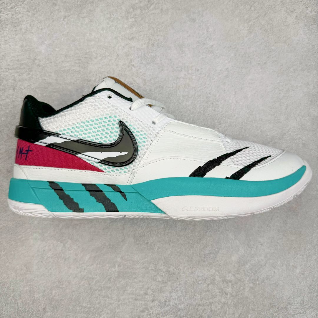 ＃特价福利 NK Zoom JA 1 EP 莫兰特一代低帮休闲运动篮球鞋 采用透气轻量网织鞋面材质 配置两枚圆形Zoom Air纤维气垫及后掌缓震泡棉材质 分段式结构防滑橡胶外底 尺码 36 36.5 37.5 38 38.5 39 40 40.5 41 42 42.5 43 44 44.5 45 46-选品中心