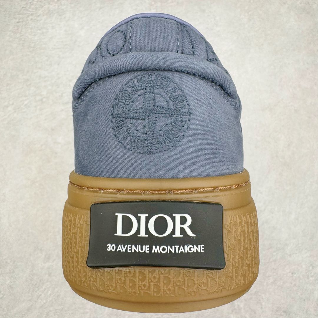 图片[8]-＃纯原 Dior B33 迪奥印花系带时尚运动板鞋网球鞋 全套原厂新版原纸板楦头开发 原厂特供皮料加持 原档数据大底 高频字母排版细节 还原 Zp 高端零售特供批次 2023秋季新品 彰显非凡的精湛工艺 重新诠释经典的网球鞋 时尚的廓形突显厚实感 采用全新的拉绒马海毛针织面料 突显柔软触感与富有层次感的流行色彩 搭配棕色绒面革镶片提升格调 别具一格的加垫鞋舌点缀以压花效果Dior标志 后侧点缀以Dior 30Avenue Montaigne标志 可为各式休闲造型增添时尚气质 尺码：40 41 42 43 44 45 46-选品中心