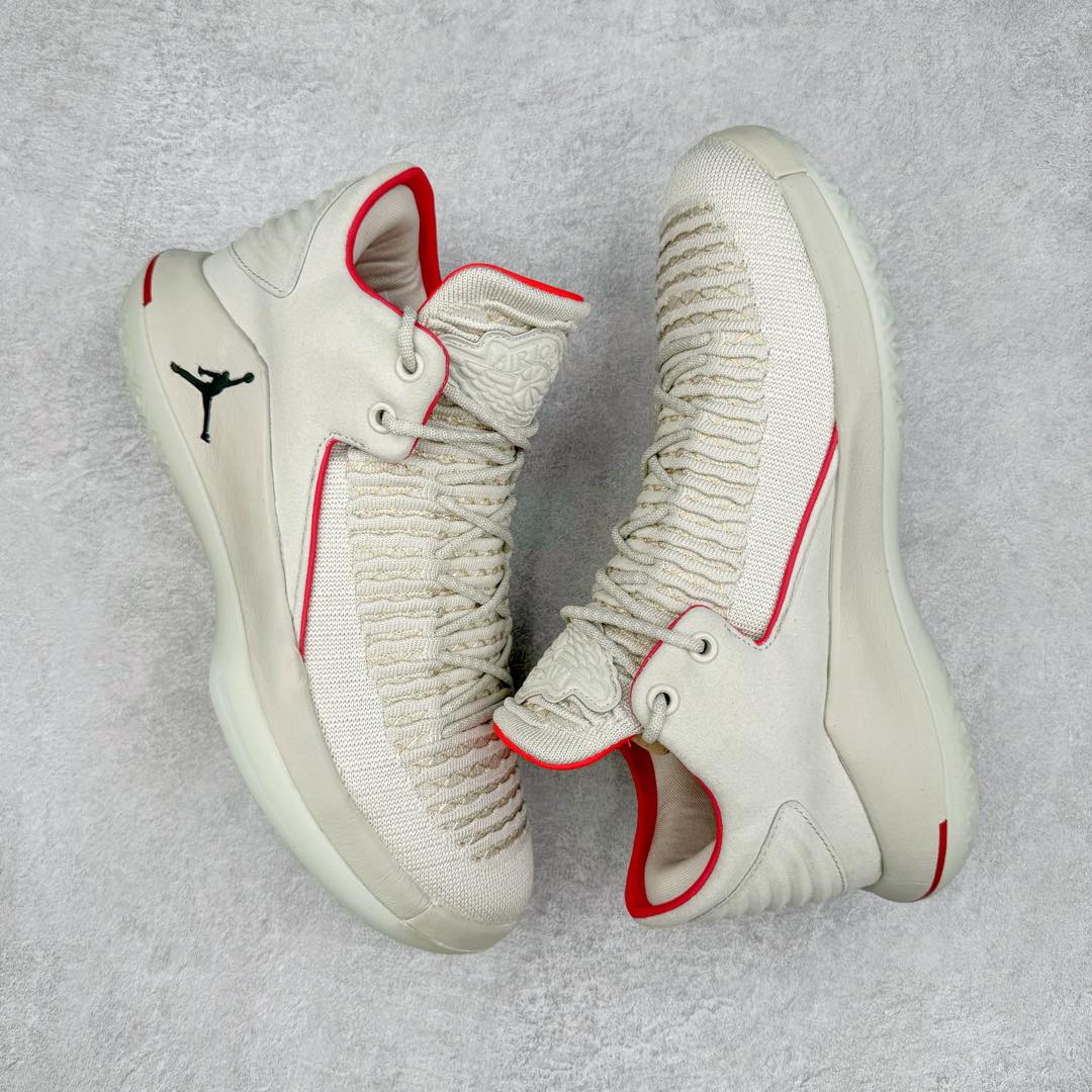 图片[3]-＃K版纯原 Air Jordan XXXII AJ32 Low PF 减震防滑低帮实战篮球鞋 米白红 AH3347-004 再次以经典配色向迈克尔的伟大精神致敬 结合 Zoom Air 缓震系统和 FlightSpeed 技术 为运动员带来柔和的缓冲以及迅速灵敏的响应 匠心搭配 Flyknit 鞋面 轻盈包覆双足 低帮版本 灵动极速的非凡体验 尺码：39 40 40.5 41 42 42.5 43 44 44.5 45 46 47.5-选品中心