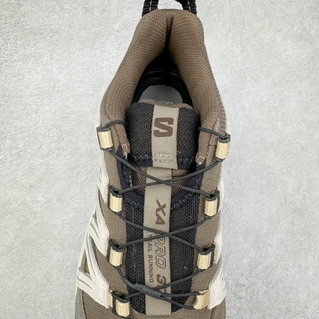 图片[5]-＃GX/绿X SALOMON XA Pro 3D ADV 萨洛蒙潮流越野机能户外功能鞋 纯原外贸平台特供订单 耗时半年巨作 全套原纸板楦头开发 原厂特供网布配套加持 确保原汁原味 完美呈现版型 原档数据独家私模五层组合大底 男女鞋同步官方开发至46.5 原装Ortholite轻量化鞋垫 中底布带钢印编号 原厂TPU锁扣 进口港宝加持 后跟自然饱满 还原公司包裹性 鞋面采用SENSIFT贴合技术 全方位贴合包裹脚型 鞋跟部鞋底牵引设计 提供强大的抓地性能 更适应野外崎岖不平的道路 其3D ADVANCED CHASSIS底盘 材料轻量大化 钉齿设计更具稳定性 防护性 鞋底易磨损区运用CONTAGRIP高耐磨材料 应对城市硬质路面长距离跑考验 尺码：36 36.5 37.5 38 38.5 39 40 40.5 41 42 42.5 43 44 44.5 45 46 46.5-选品中心