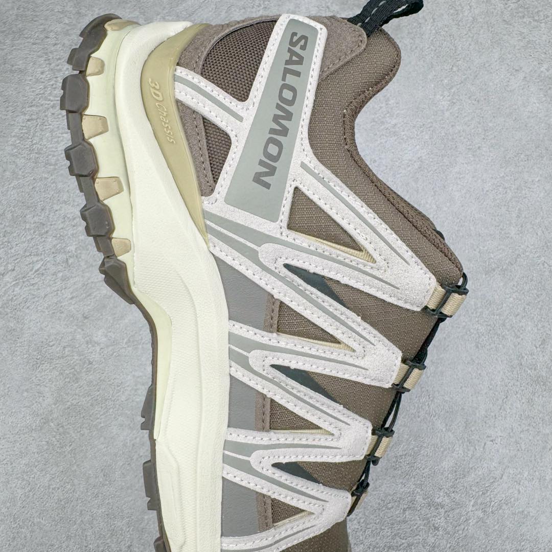 图片[6]-＃GX/绿X SALOMON XA Pro 3D ADV 萨洛蒙潮流越野机能户外功能鞋 纯原外贸平台特供订单 耗时半年巨作 全套原纸板楦头开发 原厂特供网布配套加持 确保原汁原味 完美呈现版型 原档数据独家私模五层组合大底 男女鞋同步官方开发至46.5 原装Ortholite轻量化鞋垫 中底布带钢印编号 原厂TPU锁扣 进口港宝加持 后跟自然饱满 还原公司包裹性 鞋面采用SENSIFT贴合技术 全方位贴合包裹脚型 鞋跟部鞋底牵引设计 提供强大的抓地性能 更适应野外崎岖不平的道路 其3D ADVANCED CHASSIS底盘 材料轻量大化 钉齿设计更具稳定性 防护性 鞋底易磨损区运用CONTAGRIP高耐磨材料 应对城市硬质路面长距离跑考验 尺码：36 36.5 37.5 38 38.5 39 40 40.5 41 42 42.5 43 44 44.5 45 46 46.5-选品中心