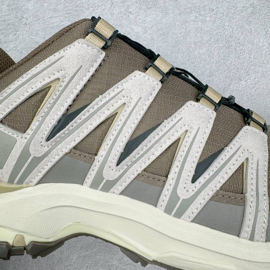 图片[21]-＃GX/绿X SALOMON XA Pro 3D ADV 萨洛蒙潮流越野机能户外功能鞋 纯原外贸平台特供订单 耗时半年巨作 全套原纸板楦头开发 原厂特供网布配套加持 确保原汁原味 完美呈现版型 原档数据独家私模五层组合大底 男女鞋同步官方开发至46.5 原装Ortholite轻量化鞋垫 中底布带钢印编号 原厂TPU锁扣 进口港宝加持 后跟自然饱满 还原公司包裹性 鞋面采用SENSIFT贴合技术 全方位贴合包裹脚型 鞋跟部鞋底牵引设计 提供强大的抓地性能 更适应野外崎岖不平的道路 其3D ADVANCED CHASSIS底盘 材料轻量大化 钉齿设计更具稳定性 防护性 鞋底易磨损区运用CONTAGRIP高耐磨材料 应对城市硬质路面长距离跑考验 尺码：36 36.5 37.5 38 38.5 39 40 40.5 41 42 42.5 43 44 44.5 45 46 46.5-选品中心