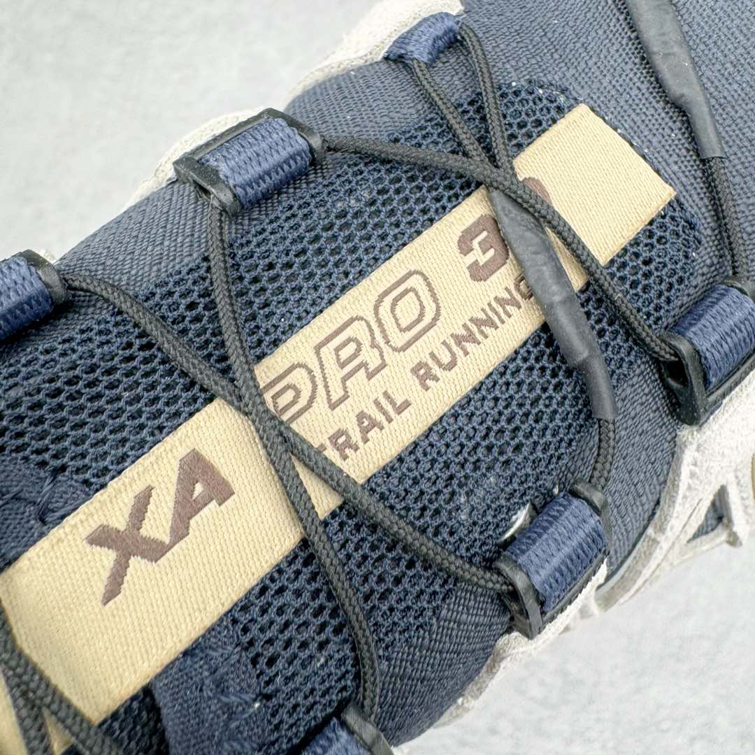 图片[12]-＃GX/绿X SALOMON XA Pro 3D ADV 萨洛蒙潮流越野机能户外功能鞋 纯原外贸平台特供订单 耗时半年巨作 全套原纸板楦头开发 原厂特供网布配套加持 确保原汁原味 完美呈现版型 原档数据独家私模五层组合大底 男女鞋同步官方开发至46.5 原装Ortholite轻量化鞋垫 中底布带钢印编号 原厂TPU锁扣 进口港宝加持 后跟自然饱满 还原公司包裹性 鞋面采用SENSIFT贴合技术 全方位贴合包裹脚型 鞋跟部鞋底牵引设计 提供强大的抓地性能 更适应野外崎岖不平的道路 其3D ADVANCED CHASSIS底盘 材料轻量大化 钉齿设计更具稳定性 防护性 鞋底易磨损区运用CONTAGRIP高耐磨材料 应对城市硬质路面长距离跑考验 尺码：36 36.5 37.5 38 38.5 39 40 40.5 41 42 42.5 43 44 44.5 45 46 46.5-选品中心