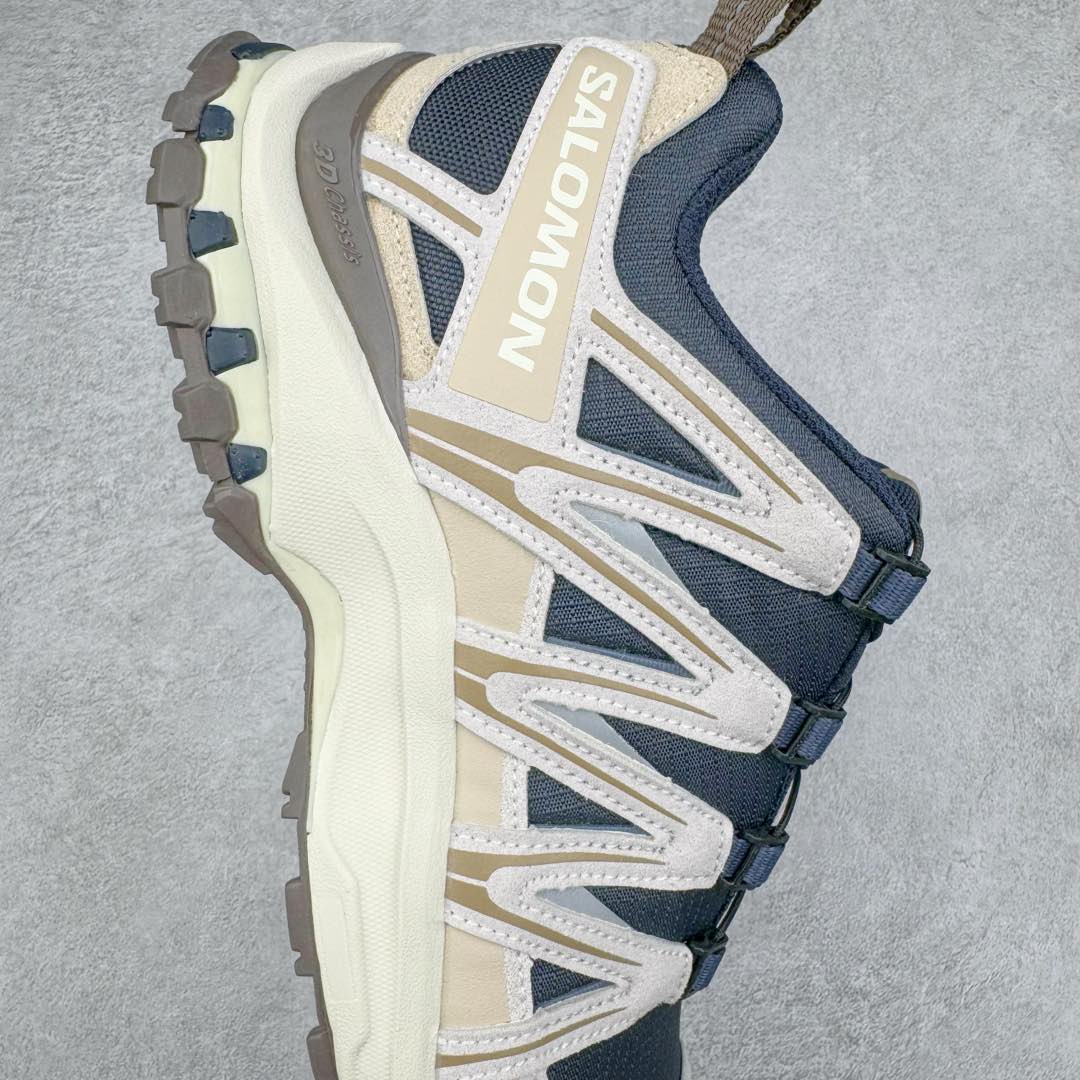 图片[6]-＃GX/绿X SALOMON XA Pro 3D ADV 萨洛蒙潮流越野机能户外功能鞋 纯原外贸平台特供订单 耗时半年巨作 全套原纸板楦头开发 原厂特供网布配套加持 确保原汁原味 完美呈现版型 原档数据独家私模五层组合大底 男女鞋同步官方开发至46.5 原装Ortholite轻量化鞋垫 中底布带钢印编号 原厂TPU锁扣 进口港宝加持 后跟自然饱满 还原公司包裹性 鞋面采用SENSIFT贴合技术 全方位贴合包裹脚型 鞋跟部鞋底牵引设计 提供强大的抓地性能 更适应野外崎岖不平的道路 其3D ADVANCED CHASSIS底盘 材料轻量大化 钉齿设计更具稳定性 防护性 鞋底易磨损区运用CONTAGRIP高耐磨材料 应对城市硬质路面长距离跑考验 尺码：36 36.5 37.5 38 38.5 39 40 40.5 41 42 42.5 43 44 44.5 45 46 46.5-选品中心