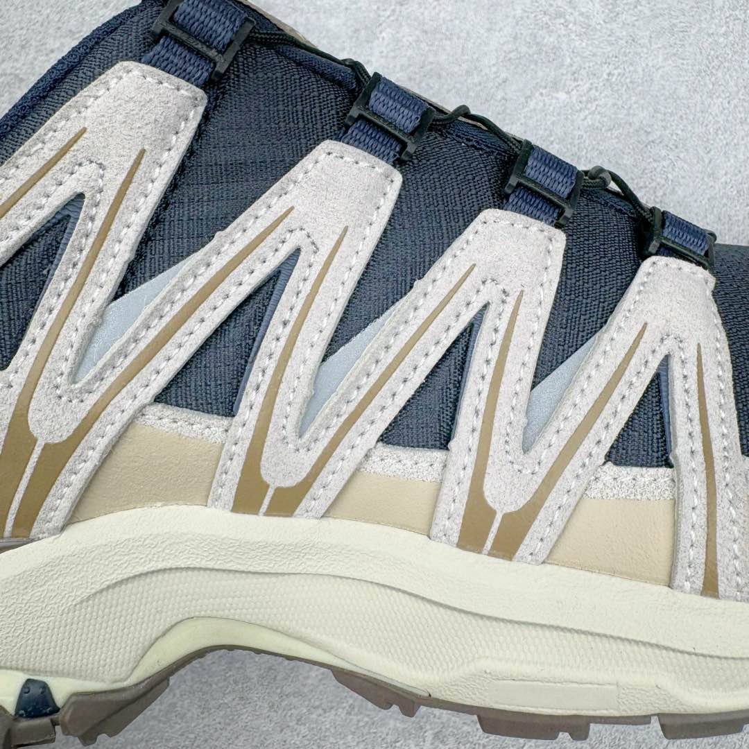 图片[17]-＃GX/绿X SALOMON XA Pro 3D ADV 萨洛蒙潮流越野机能户外功能鞋 纯原外贸平台特供订单 耗时半年巨作 全套原纸板楦头开发 原厂特供网布配套加持 确保原汁原味 完美呈现版型 原档数据独家私模五层组合大底 男女鞋同步官方开发至46.5 原装Ortholite轻量化鞋垫 中底布带钢印编号 原厂TPU锁扣 进口港宝加持 后跟自然饱满 还原公司包裹性 鞋面采用SENSIFT贴合技术 全方位贴合包裹脚型 鞋跟部鞋底牵引设计 提供强大的抓地性能 更适应野外崎岖不平的道路 其3D ADVANCED CHASSIS底盘 材料轻量大化 钉齿设计更具稳定性 防护性 鞋底易磨损区运用CONTAGRIP高耐磨材料 应对城市硬质路面长距离跑考验 尺码：36 36.5 37.5 38 38.5 39 40 40.5 41 42 42.5 43 44 44.5 45 46 46.5-选品中心