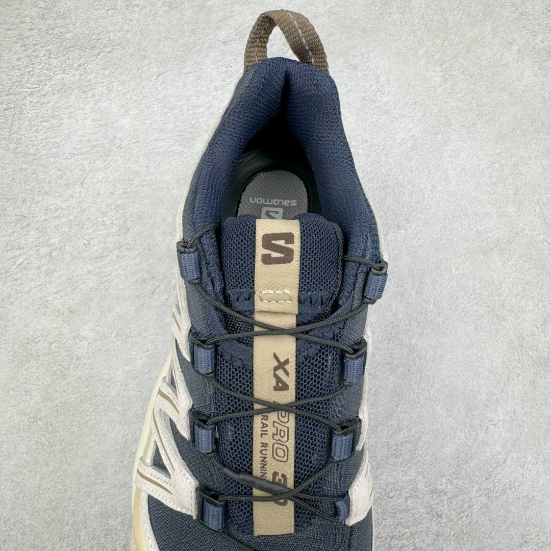 图片[5]-＃GX/绿X SALOMON XA Pro 3D ADV 萨洛蒙潮流越野机能户外功能鞋 纯原外贸平台特供订单 耗时半年巨作 全套原纸板楦头开发 原厂特供网布配套加持 确保原汁原味 完美呈现版型 原档数据独家私模五层组合大底 男女鞋同步官方开发至46.5 原装Ortholite轻量化鞋垫 中底布带钢印编号 原厂TPU锁扣 进口港宝加持 后跟自然饱满 还原公司包裹性 鞋面采用SENSIFT贴合技术 全方位贴合包裹脚型 鞋跟部鞋底牵引设计 提供强大的抓地性能 更适应野外崎岖不平的道路 其3D ADVANCED CHASSIS底盘 材料轻量大化 钉齿设计更具稳定性 防护性 鞋底易磨损区运用CONTAGRIP高耐磨材料 应对城市硬质路面长距离跑考验 尺码：36 36.5 37.5 38 38.5 39 40 40.5 41 42 42.5 43 44 44.5 45 46 46.5-选品中心
