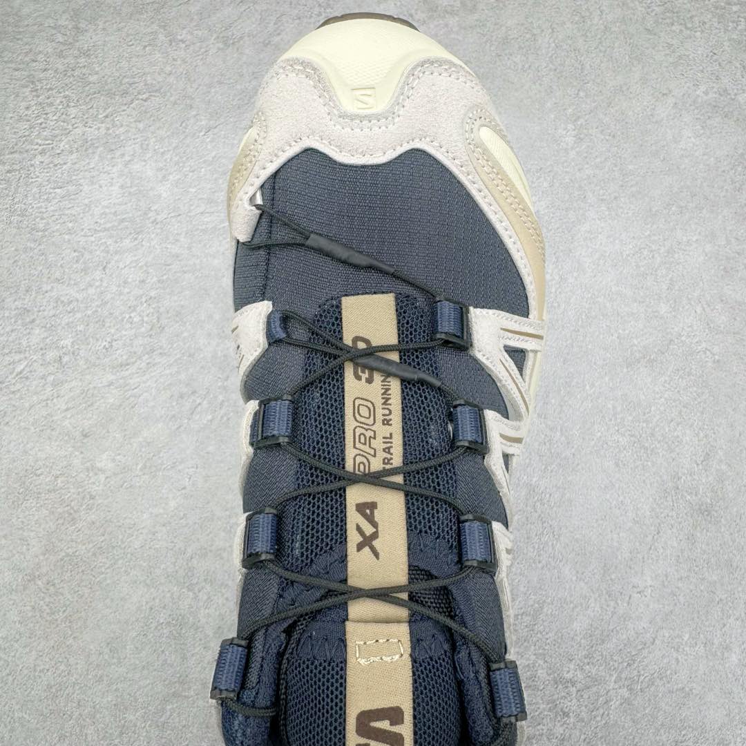 图片[4]-＃GX/绿X SALOMON XA Pro 3D ADV 萨洛蒙潮流越野机能户外功能鞋 纯原外贸平台特供订单 耗时半年巨作 全套原纸板楦头开发 原厂特供网布配套加持 确保原汁原味 完美呈现版型 原档数据独家私模五层组合大底 男女鞋同步官方开发至46.5 原装Ortholite轻量化鞋垫 中底布带钢印编号 原厂TPU锁扣 进口港宝加持 后跟自然饱满 还原公司包裹性 鞋面采用SENSIFT贴合技术 全方位贴合包裹脚型 鞋跟部鞋底牵引设计 提供强大的抓地性能 更适应野外崎岖不平的道路 其3D ADVANCED CHASSIS底盘 材料轻量大化 钉齿设计更具稳定性 防护性 鞋底易磨损区运用CONTAGRIP高耐磨材料 应对城市硬质路面长距离跑考验 尺码：36 36.5 37.5 38 38.5 39 40 40.5 41 42 42.5 43 44 44.5 45 46 46.5-选品中心