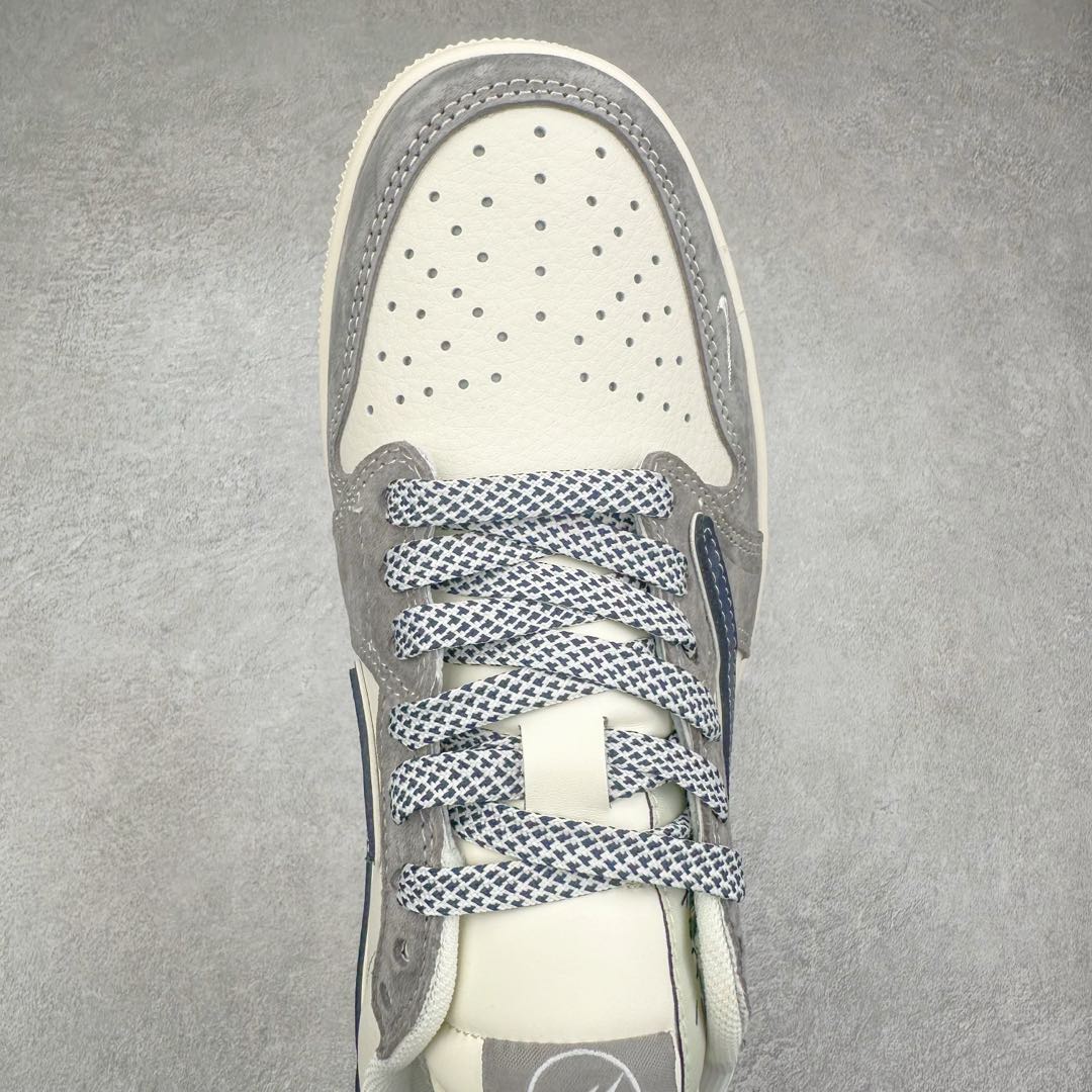图片[4]-TS x Air Jordan AJ1 Low 倒钩低帮联名定制配色 CF3688-066 原厂内置气垫魔块 A模大底 头层小牛皮 鞋舌AJ原厂专用牛津布+AJ专用反口珍珠布+原厂无杂质高弹内里海棉+特殊封边弹力鞋带 尺码：36 36.5 37.5 38 38.5 39 40 40.5 41 42 42.5 43 44 44.5 45 46 47.5-选品中心