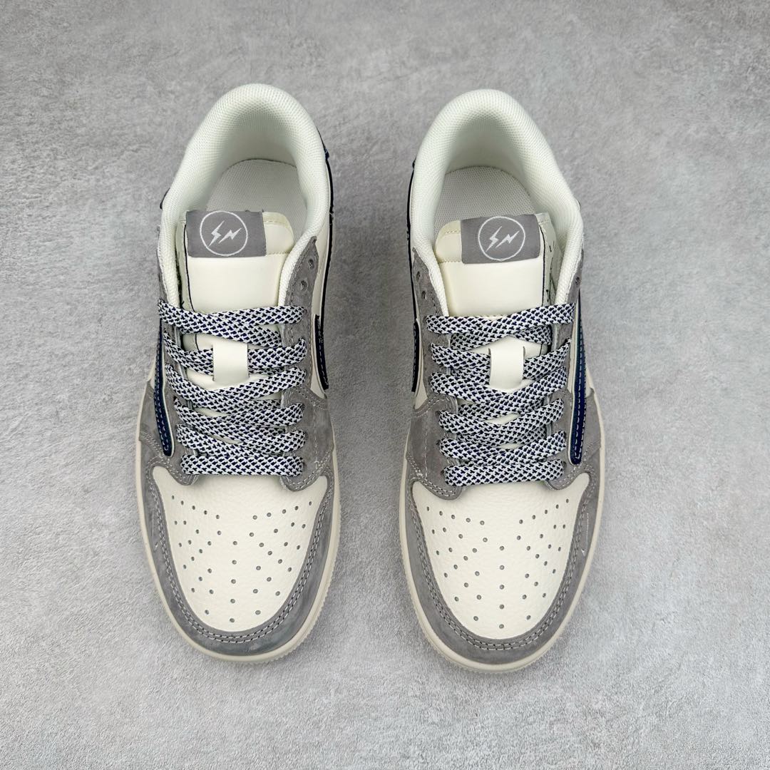 图片[2]-TS x Air Jordan AJ1 Low 倒钩低帮联名定制配色 CF3688-066 原厂内置气垫魔块 A模大底 头层小牛皮 鞋舌AJ原厂专用牛津布+AJ专用反口珍珠布+原厂无杂质高弹内里海棉+特殊封边弹力鞋带 尺码：36 36.5 37.5 38 38.5 39 40 40.5 41 42 42.5 43 44 44.5 45 46 47.5-选品中心