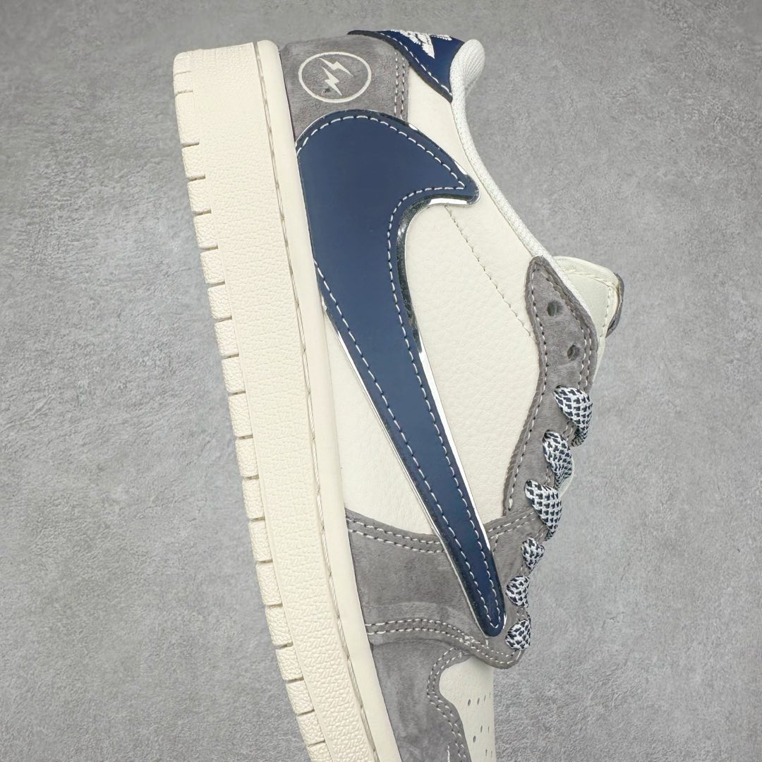 图片[6]-TS x Air Jordan AJ1 Low 倒钩低帮联名定制配色 CF3688-066 原厂内置气垫魔块 A模大底 头层小牛皮 鞋舌AJ原厂专用牛津布+AJ专用反口珍珠布+原厂无杂质高弹内里海棉+特殊封边弹力鞋带 尺码：36 36.5 37.5 38 38.5 39 40 40.5 41 42 42.5 43 44 44.5 45 46 47.5-选品中心