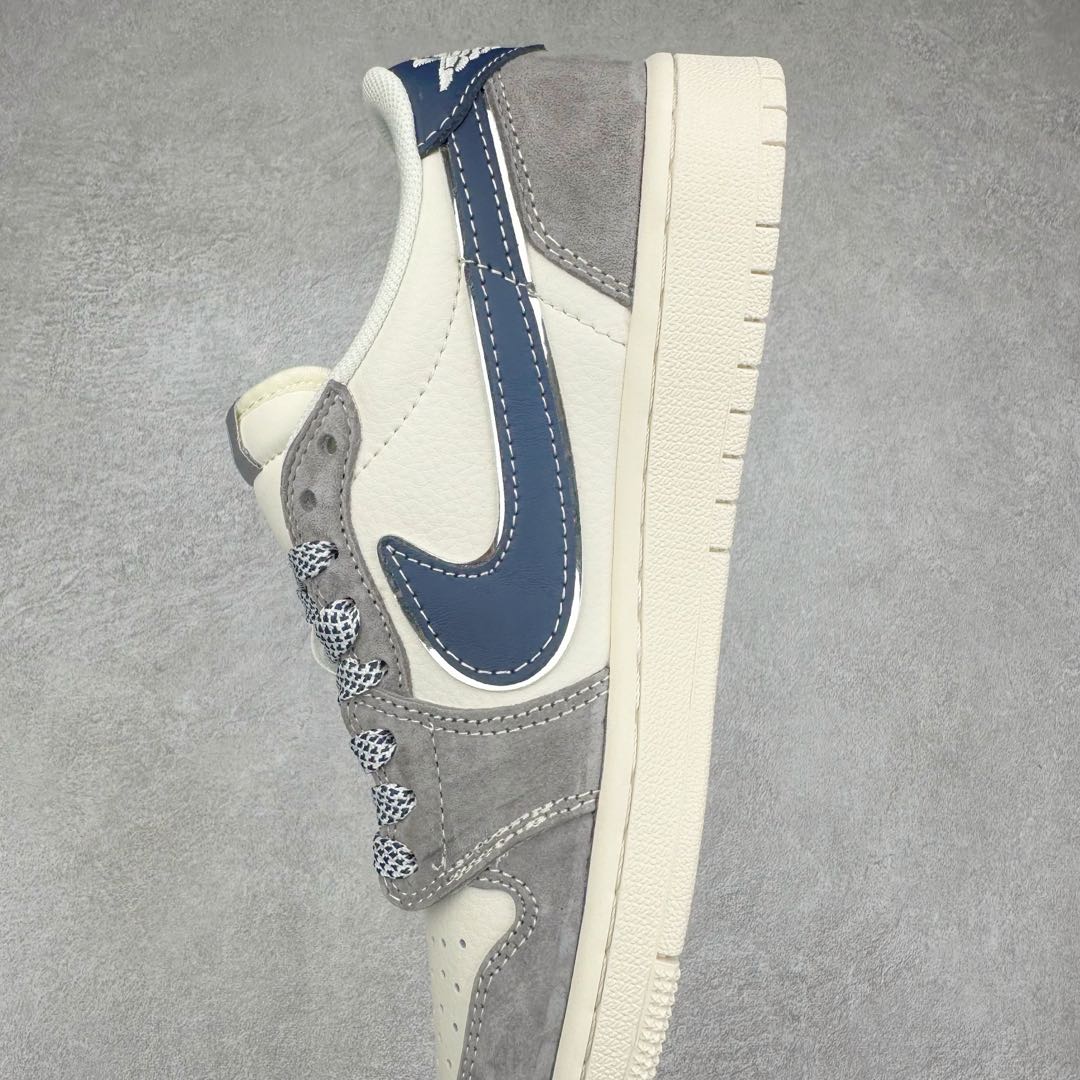 图片[7]-TS x Air Jordan AJ1 Low 倒钩低帮联名定制配色 CF3688-066 原厂内置气垫魔块 A模大底 头层小牛皮 鞋舌AJ原厂专用牛津布+AJ专用反口珍珠布+原厂无杂质高弹内里海棉+特殊封边弹力鞋带 尺码：36 36.5 37.5 38 38.5 39 40 40.5 41 42 42.5 43 44 44.5 45 46 47.5-选品中心