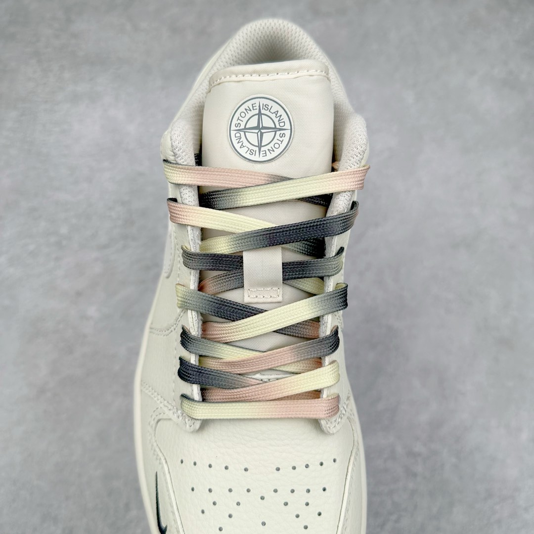 图片[5]-Air Jordan AJ1 Low 低帮系列定制配色DC2024-025 原厂内置气垫魔块 A模大底 头层小牛皮 鞋舌AJ原厂专用牛津布+AJ专用反口珍珠布+原厂无杂质高弹内里海棉+特殊封边弹力鞋带 尺码：36 36.5 37.5 38 38.5 39 40 40.5 41 42 42.5 43 44 44.5 45 46-选品中心