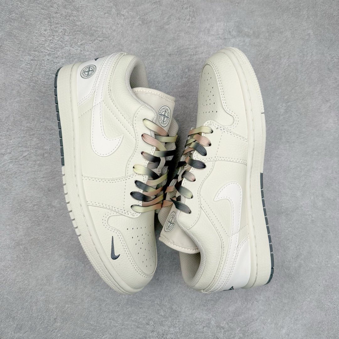 图片[3]-Air Jordan AJ1 Low 低帮系列定制配色DC2024-025 原厂内置气垫魔块 A模大底 头层小牛皮 鞋舌AJ原厂专用牛津布+AJ专用反口珍珠布+原厂无杂质高弹内里海棉+特殊封边弹力鞋带 尺码：36 36.5 37.5 38 38.5 39 40 40.5 41 42 42.5 43 44 44.5 45 46-选品中心