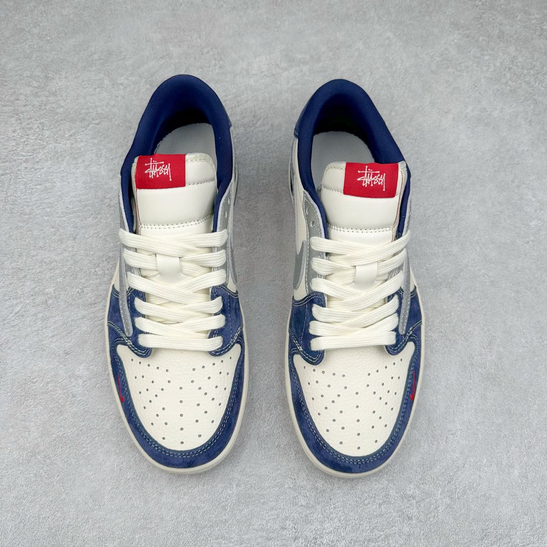 图片[2]-TS x Air Jordan AJ1 Low 倒钩低帮联名定制配色 DM9288-008 原厂内置气垫魔块 A模大底 头层小牛皮 鞋舌AJ原厂专用牛津布+AJ专用反口珍珠布+原厂无杂质高弹内里海棉+特殊封边弹力鞋带 尺码：36 36.5 37.5 38 38.5 39 40 40.5 41 42 42.5 43 44 44.5 45 46 47.5-选品中心