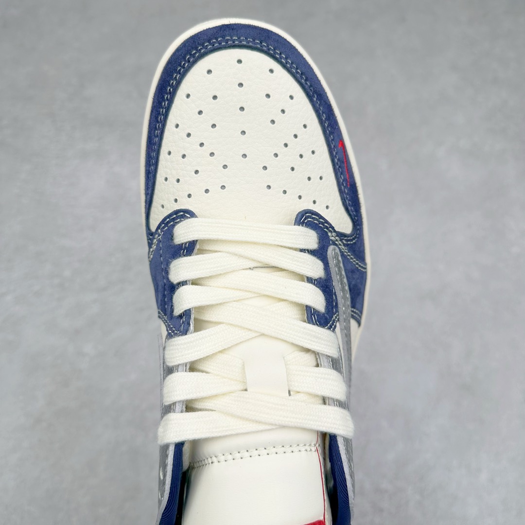 图片[4]-TS x Air Jordan AJ1 Low 倒钩低帮联名定制配色 DM9288-008 原厂内置气垫魔块 A模大底 头层小牛皮 鞋舌AJ原厂专用牛津布+AJ专用反口珍珠布+原厂无杂质高弹内里海棉+特殊封边弹力鞋带 尺码：36 36.5 37.5 38 38.5 39 40 40.5 41 42 42.5 43 44 44.5 45 46 47.5-选品中心