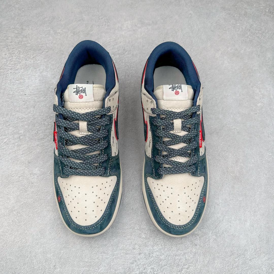 图片[2]-NK Dunk Low 定制配色 DQ1098-520 大厂出品 极力推荐 原装头层材料 独家版型蒸餾加工帶來的是更好的视觉和脚感体验大厂纯原品质出货 清洁度 电绣工艺 皮料切割干净无任何毛边 细节完美 尺码：36 36.5 37.5 38 38.5 39 40 40.5 41 42 42.5 43 44 44.5 45-选品中心