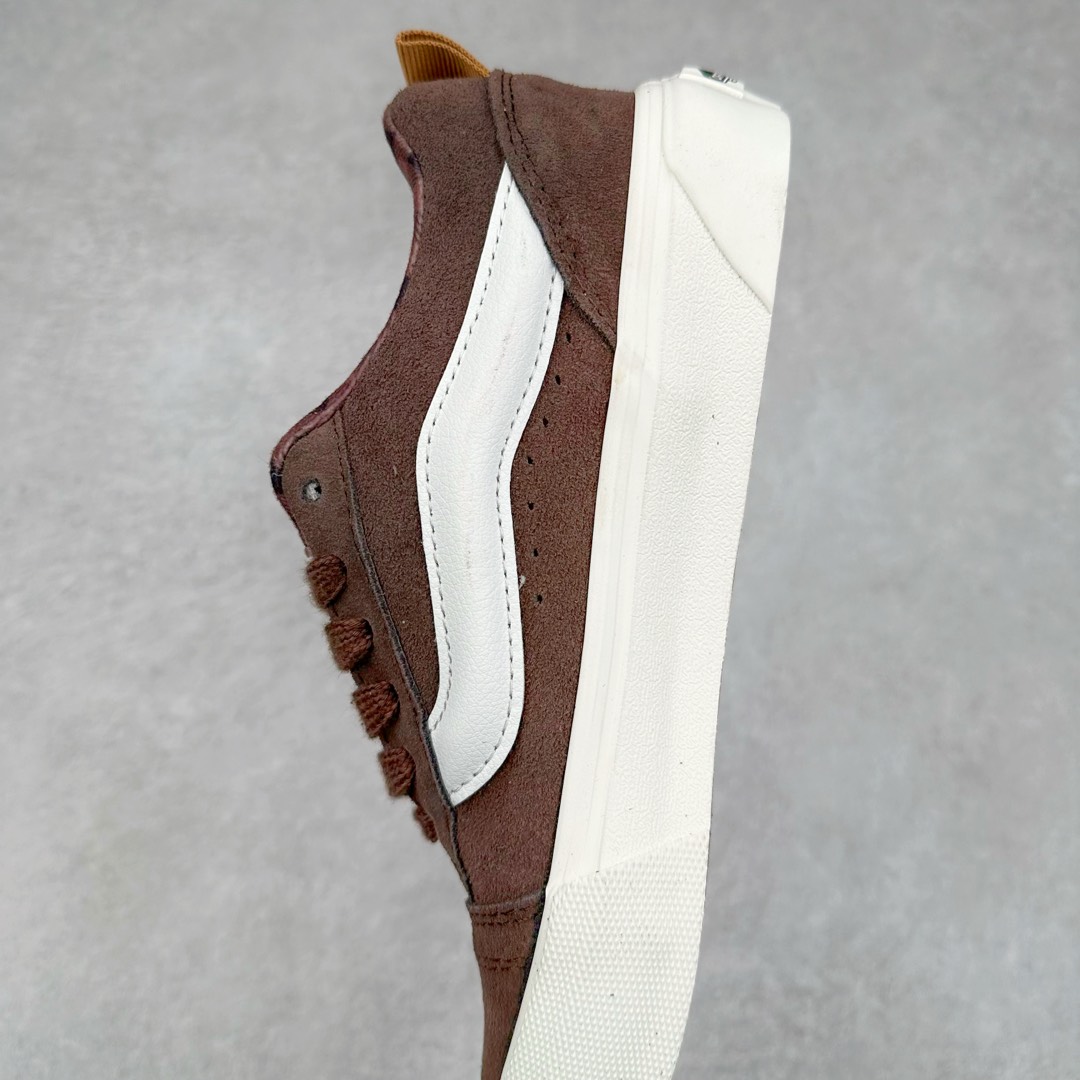 图片[7]-Vans Knu Skool 咖啡棕 万斯低帮复古休闲胖胖面包鞋 肥胖版大LOGO原版全皮猪八面料 尺码：35 36 36.5 37 38 38.5 39 40 40.5 41 42 42.5 43 44 45 工艺：硫化1：1（重量1：1、真标、原钢印、材质标、鞋型标、合格证）-选品中心